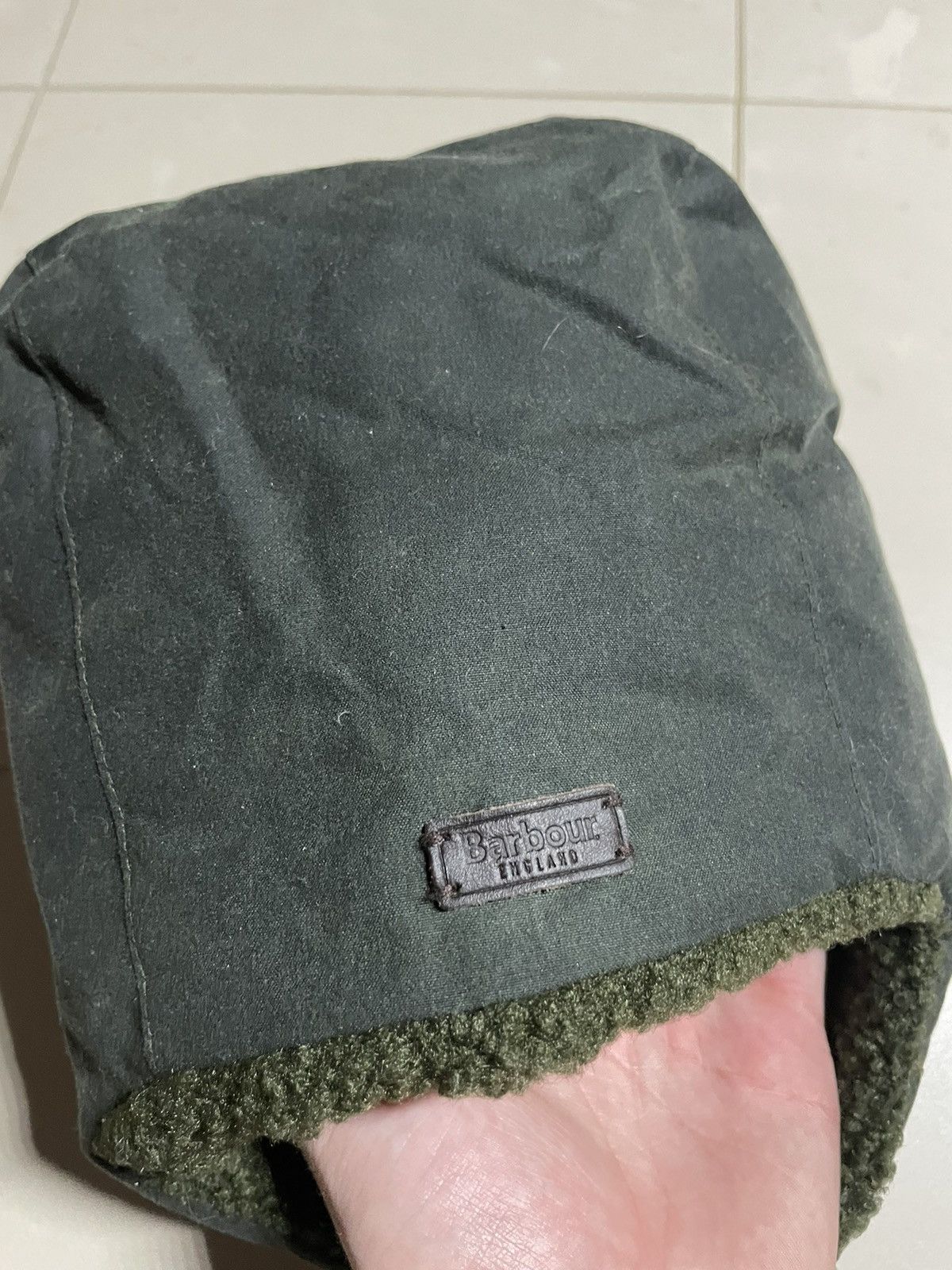 Barbour hat with ear flaps BARBOUR WAX NEW Size ONE SIZE - 3 Thumbnail