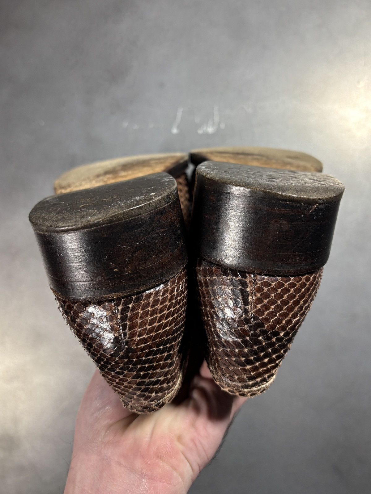 Vintage Vintage Snakeskin Loafers willbe Patrick Cox Italy Penny 90s Size US 8.5 / EU 41-42 - 13 Thumbnail