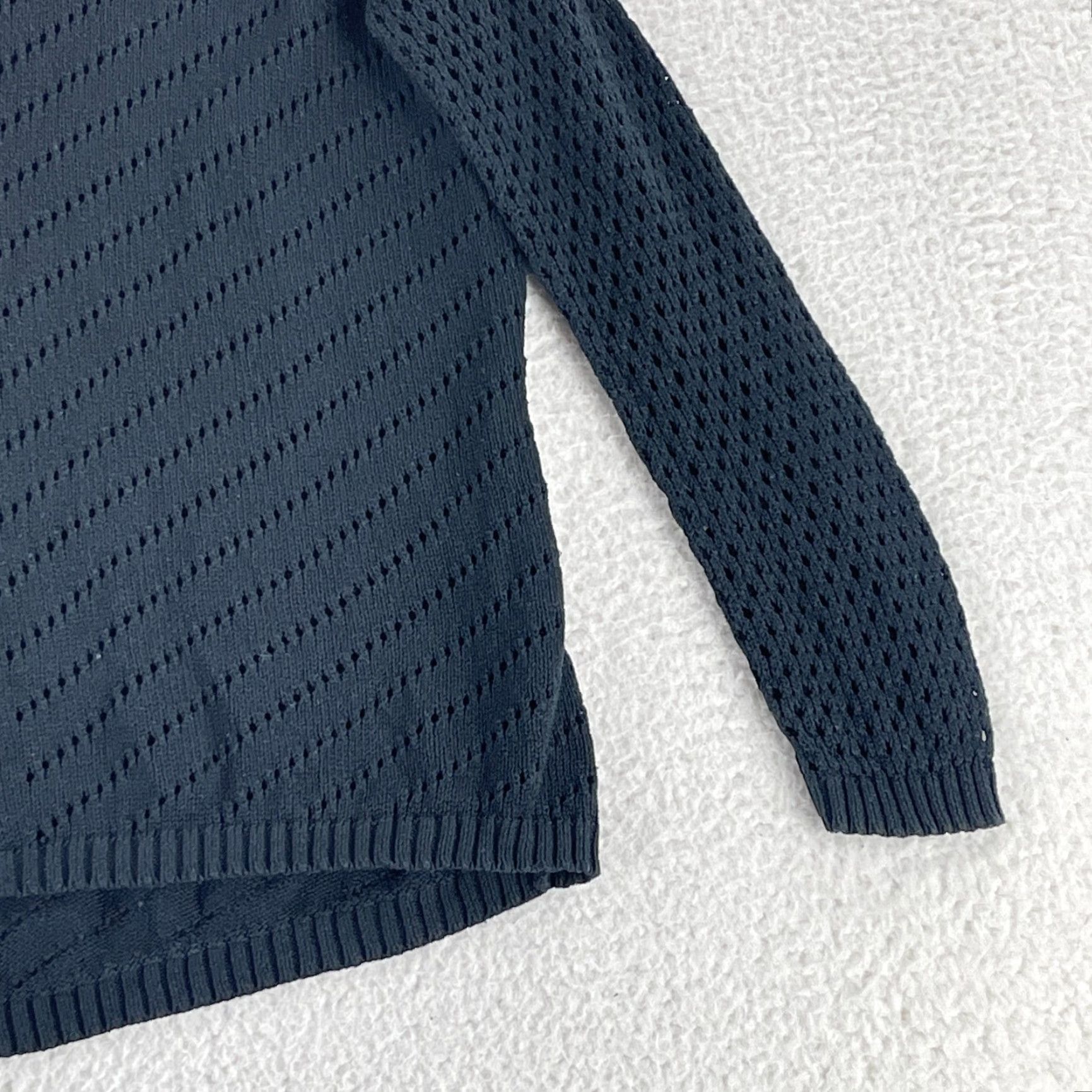 Prana prAna Sweater Women M Black Knit Long Sleeve Pullover Size M / US 6-8 / IT 42-44 - 4 Thumbnail