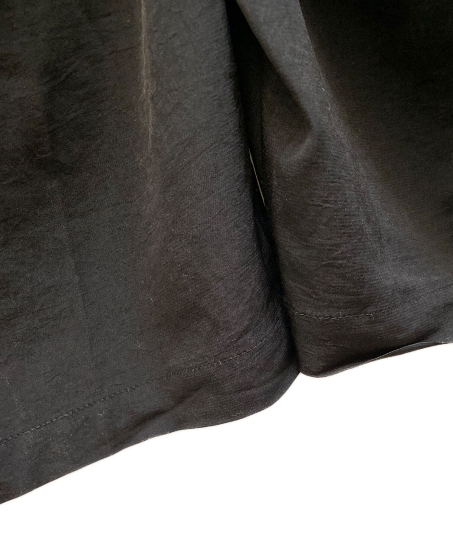 Yohji Yamamoto s'yte by yohji yamamoto CREPE de CHINE SIDE TUCK TROUSERS Size US 38 / EU 54 - 4 Thumbnail