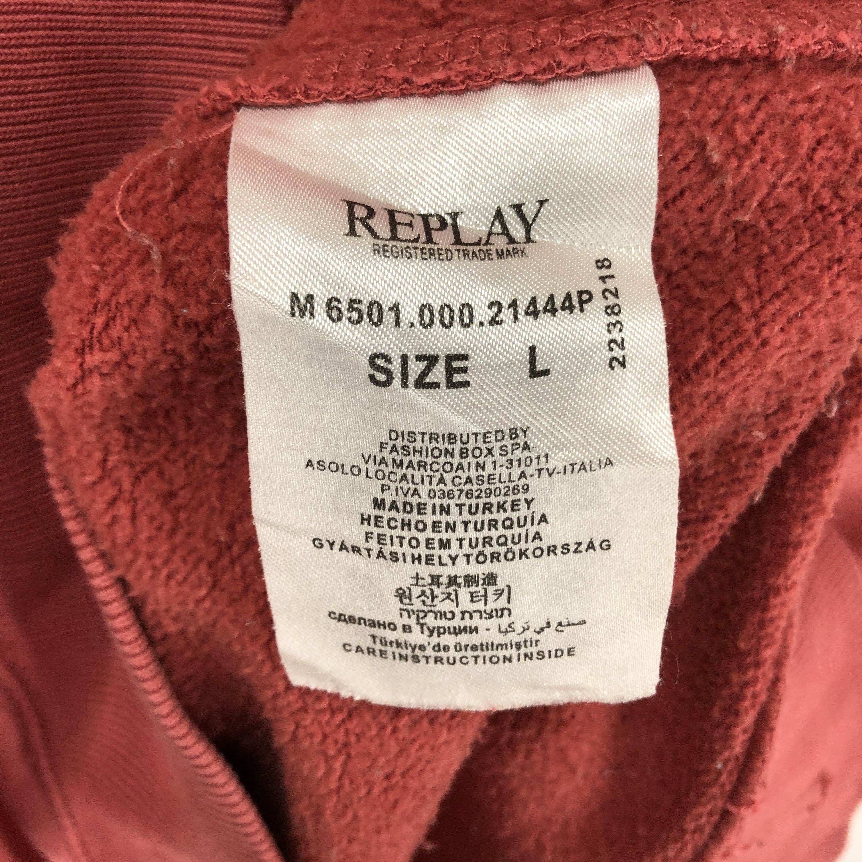 Replay REPLAY Crew Neck Sweatshirt #0925/AI Size US M / EU 48-50 / 2 - 9 Thumbnail