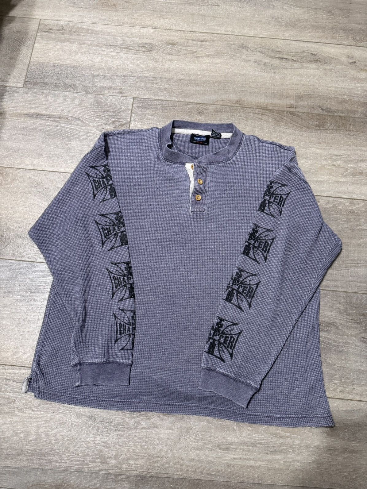 West Coast Choppers Vintage Thermal Long Sleeve Size US L / EU 52-54 / 3 - 1 Thumbnail