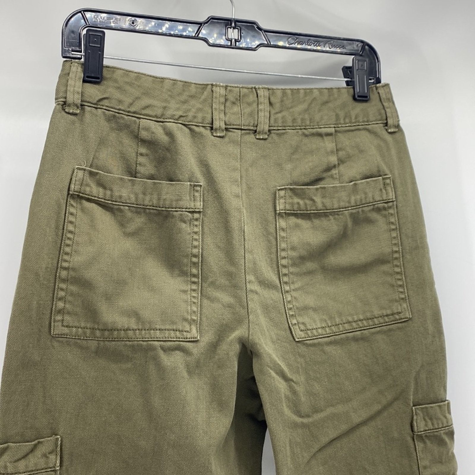 Banana Republic Banana Republic Cargo Ankle Pants green Pockets barrel chic Size 26" / US 2 / IT 38 - 6 Thumbnail