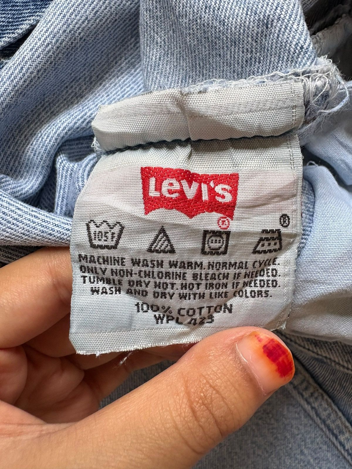 Levi's Vintage 90s Levis 501 Blue Wash Loose Baggy Jeans Size US 36 / EU 52 - 11 Thumbnail