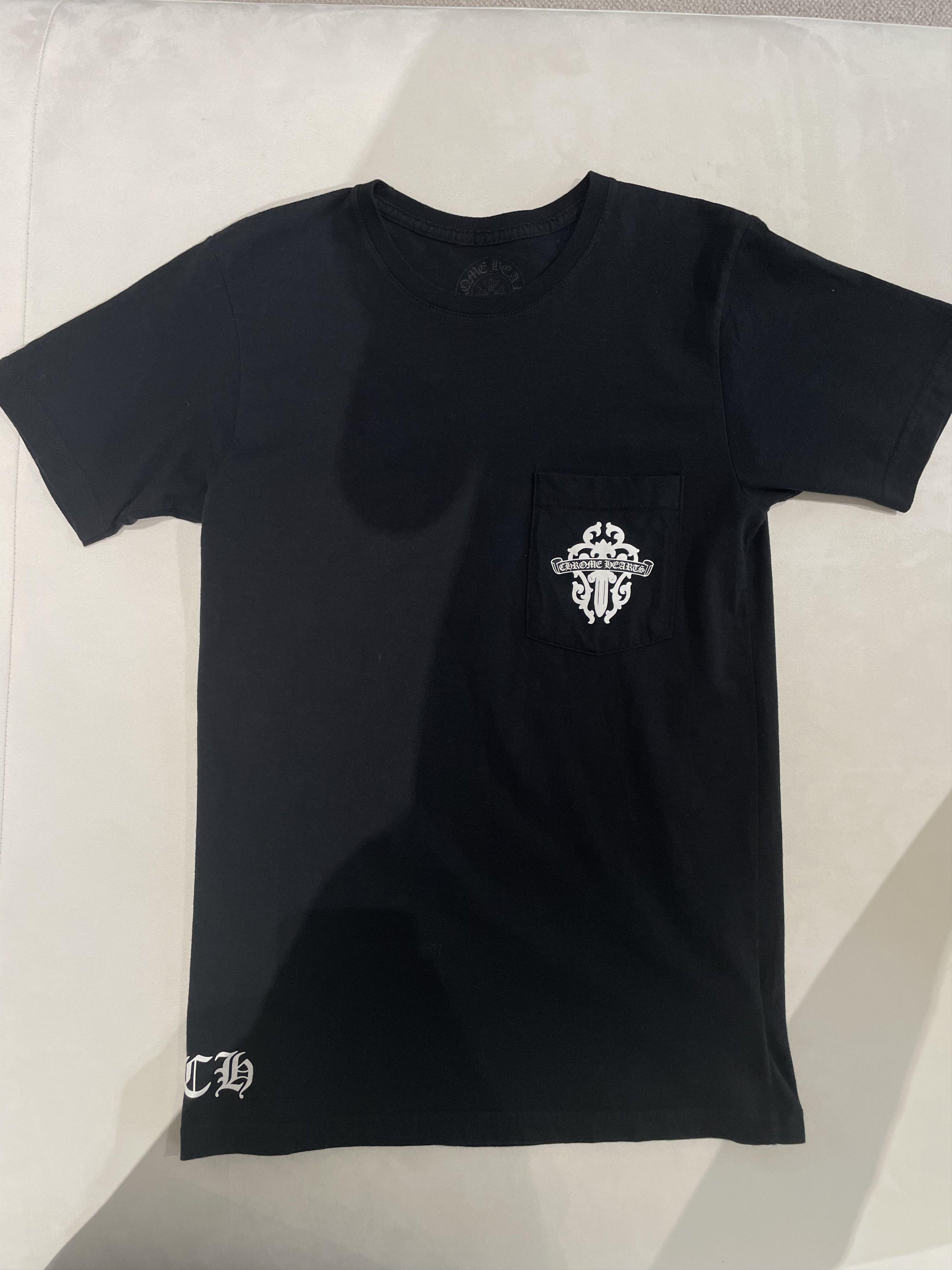 Chrome Hearts Chrome Hearts Hollywood Dagger Short Sleeve T-Shirt Tee Size S / US 4 / IT 40 - 4 Thumbnail