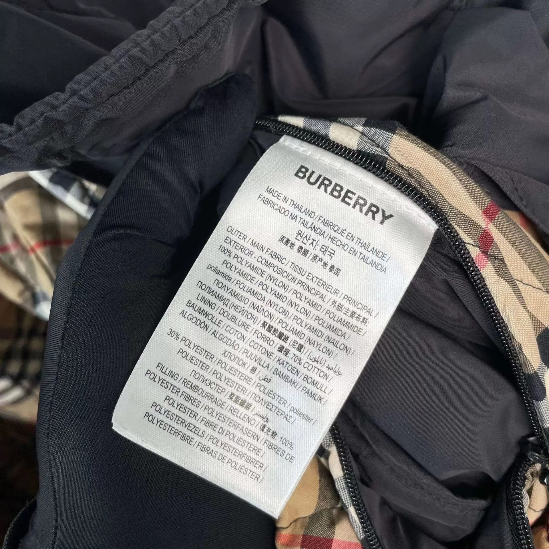 Burberry Burberry puffer jacket black EU46 Size US S / EU 44-46 / 1 - 6 Thumbnail