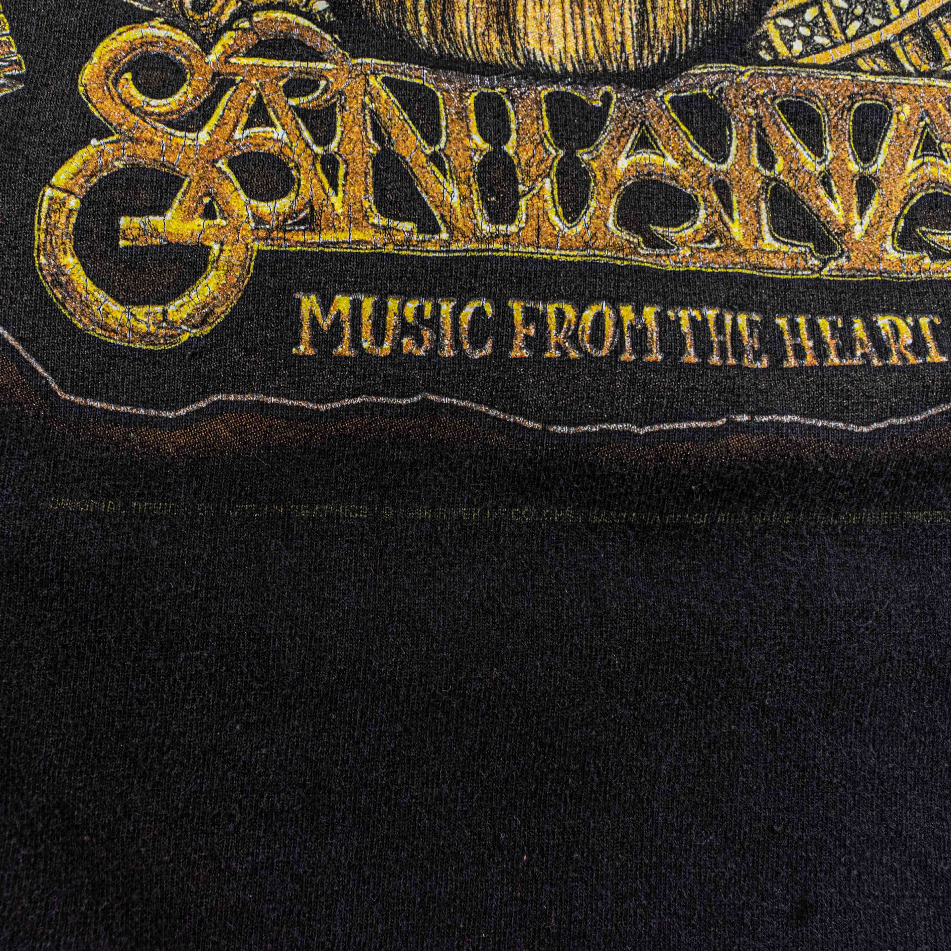 Band Tees Carlos Santana Shirt De Aztlan Music From The Heart Band Size US XL / EU 56 / 4 - 11 Thumbnail