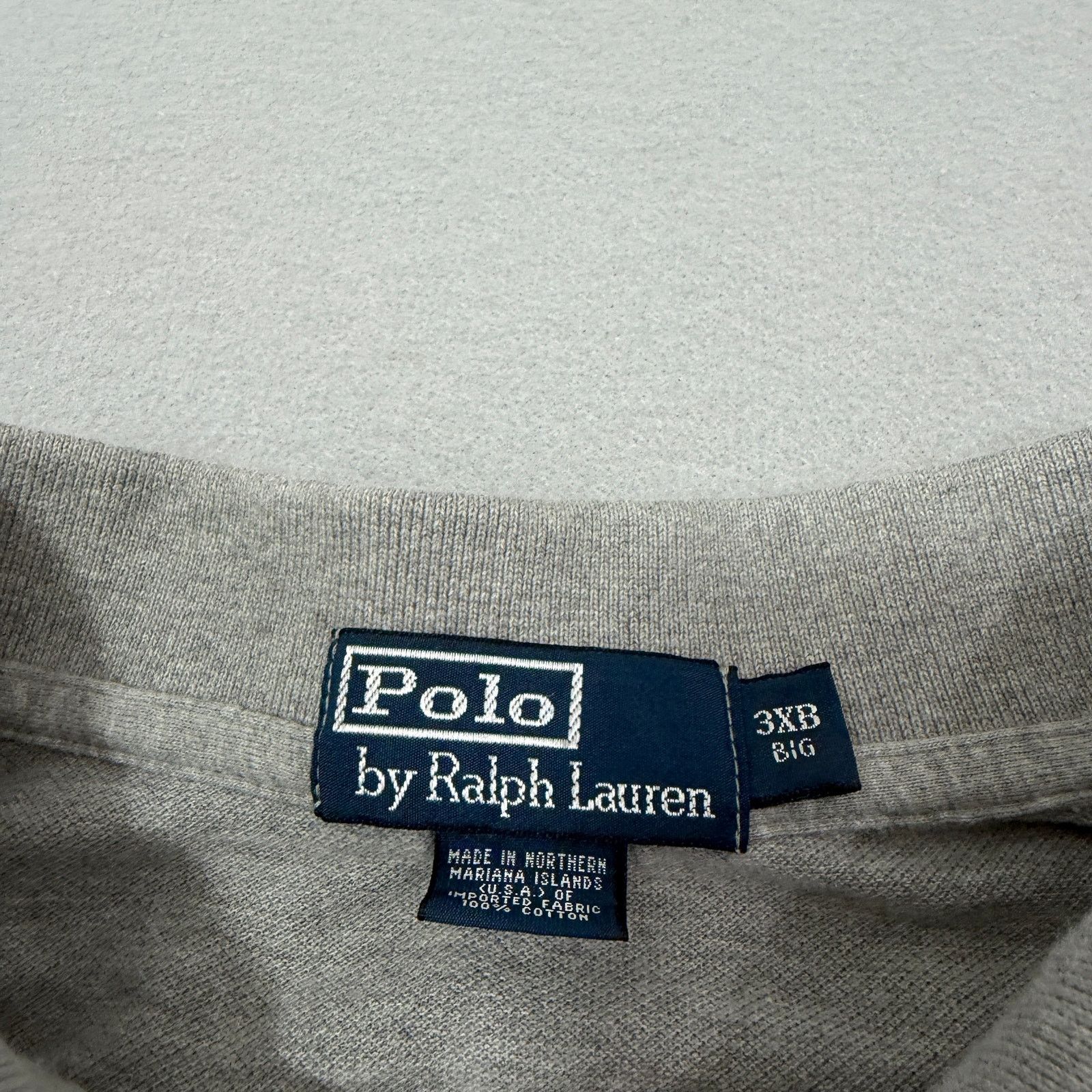 Polo Ralph Lauren Vintage Polo Ralph Lauren Long Sleeve Polo Shirt 3XB Big Size US XXL / EU 58 / 5 - 4 Thumbnail