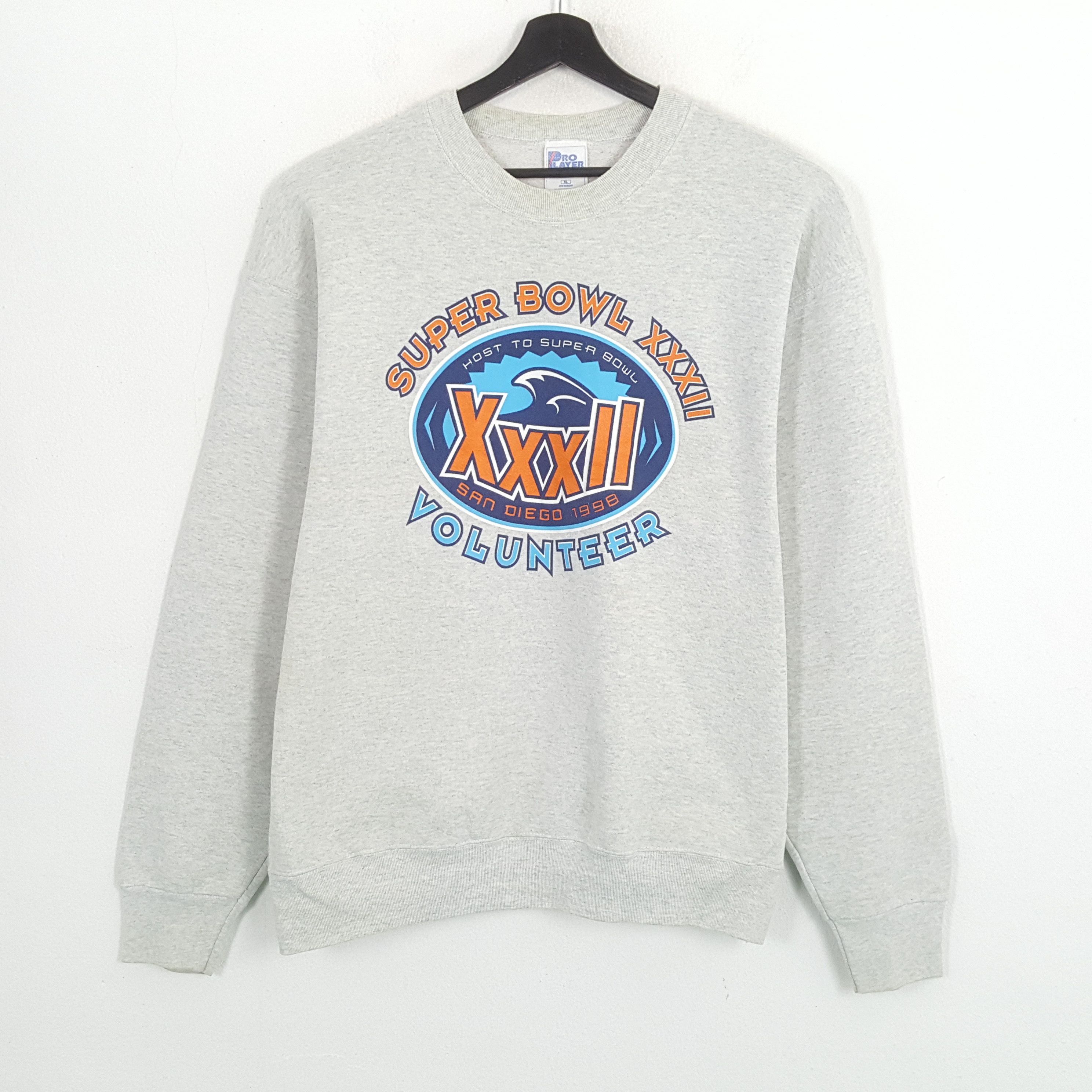 SUPER BOWL SAN DIEGO 1998 Vintage Sweatshirt