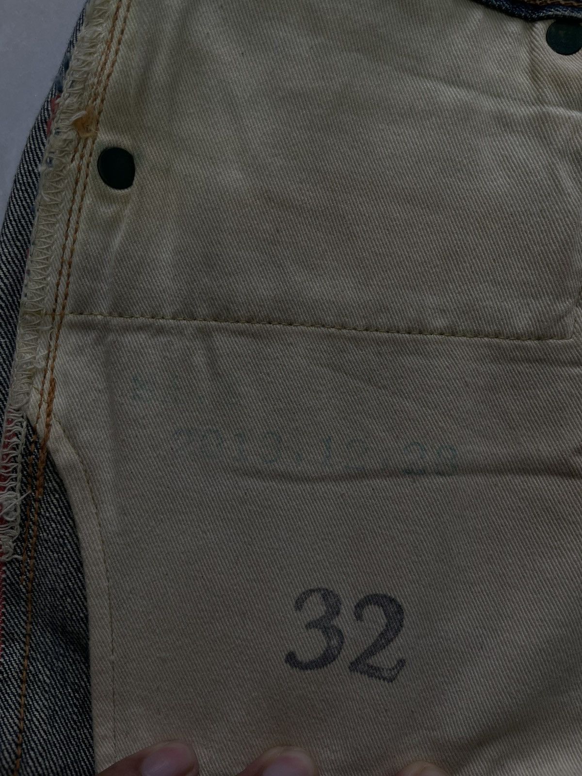 Kapital Kountry Kapital Red Selveged Denim Respect Your Elders Size US 30 / EU 46 - 14 Thumbnail