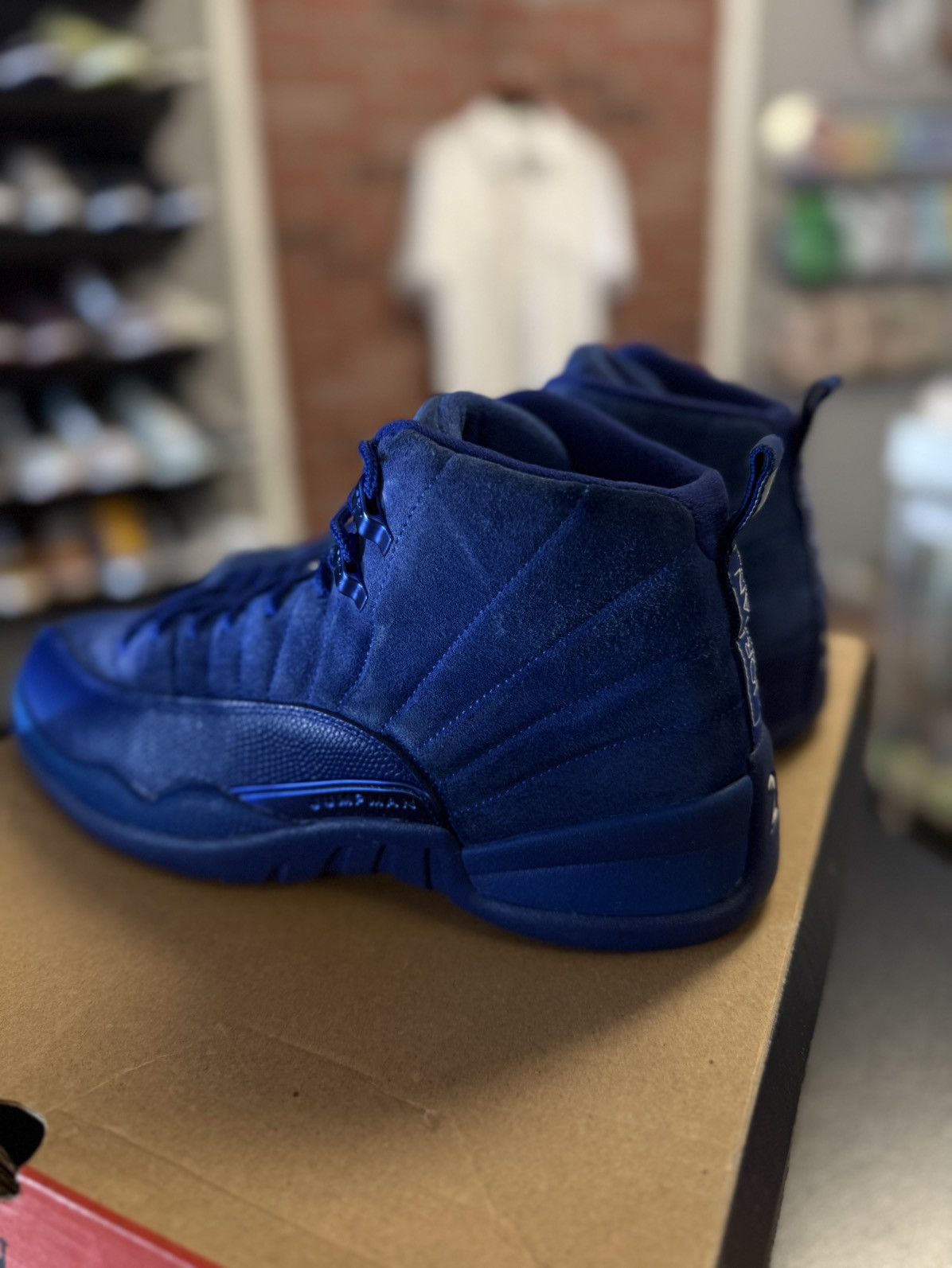 Jordan Brand × Nike Jordan 12 Deep Royal Blue 2016 Size 10.5 🧼 W/ BOX Size US 10.5 / EU 43-44 - 7 Thumbnail