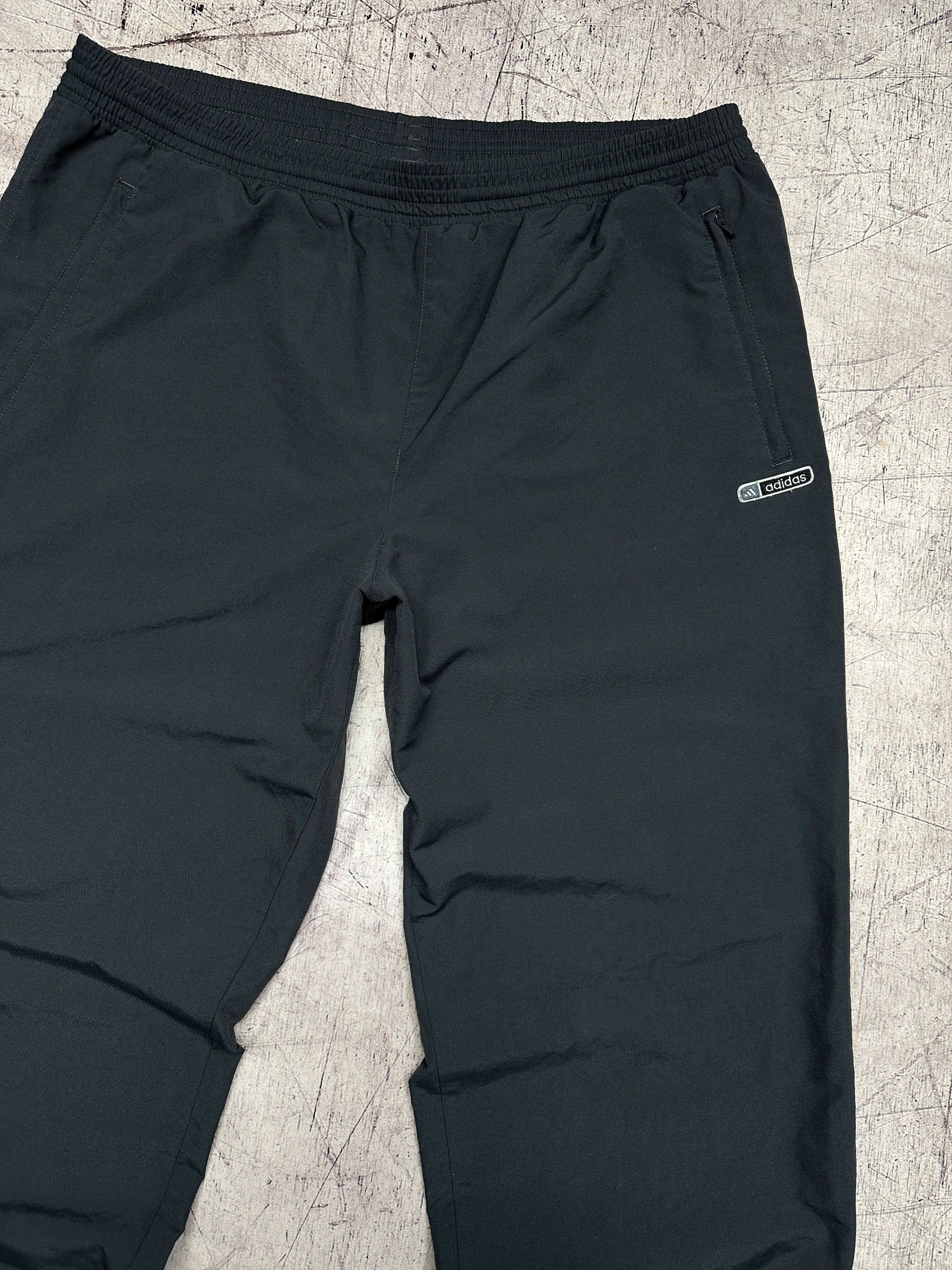 Adidas Adidas Vintage Mens Nylon Baggy Track Pants Size US 36 / EU 52 - 2 Thumbnail