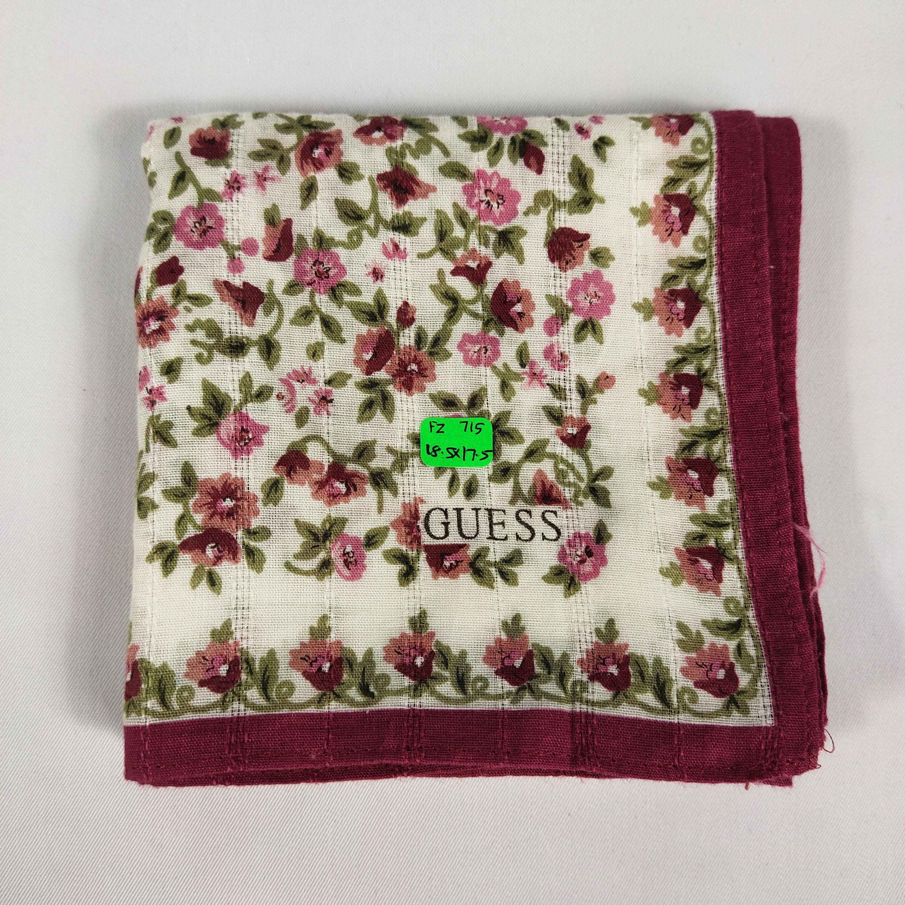 Guess × Vintage Guess Handkerchief / Neckerchief / Bandana FZ715 Size ONE SIZE - 2 Thumbnail