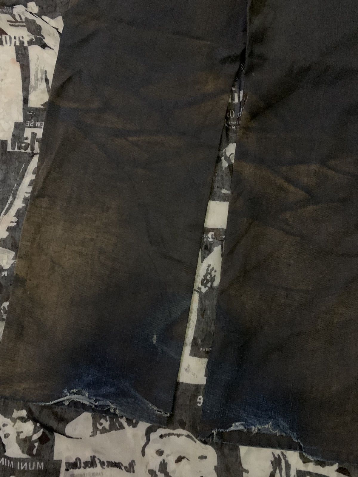 Japanese Brand 💥Japanese Avant Garde ADD’s Cloth Waxed Denim Size US 30 / EU 46 - 8 Thumbnail