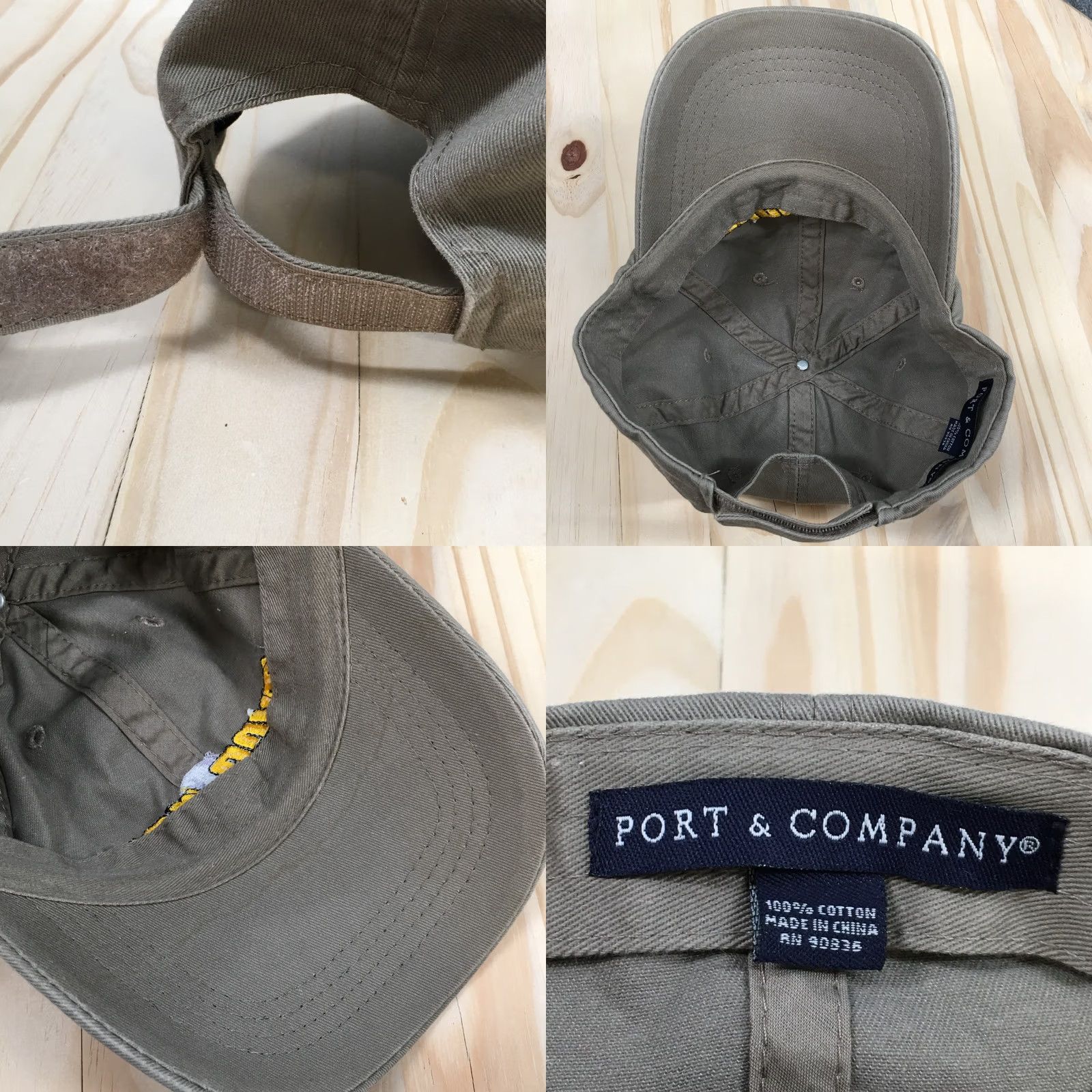 Port & Company Port & Company Minn Kota Baseball Cap Unisex Brown OS Adjustable Curved Brim Size ONE SIZE - 8 Thumbnail