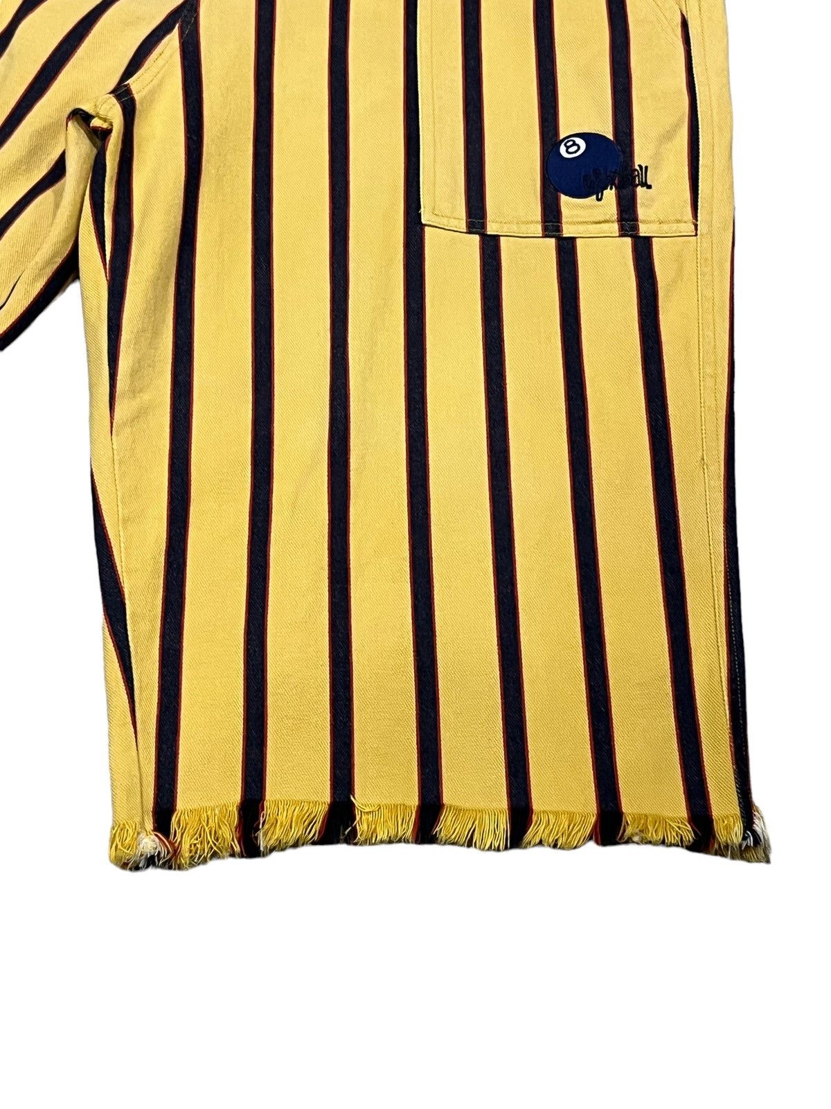 Eight X 🔥VERY RARE🔥Vintage 90’s EIGHT BALL Stripes BAGGY Shorts Size US 31 - 4 Thumbnail