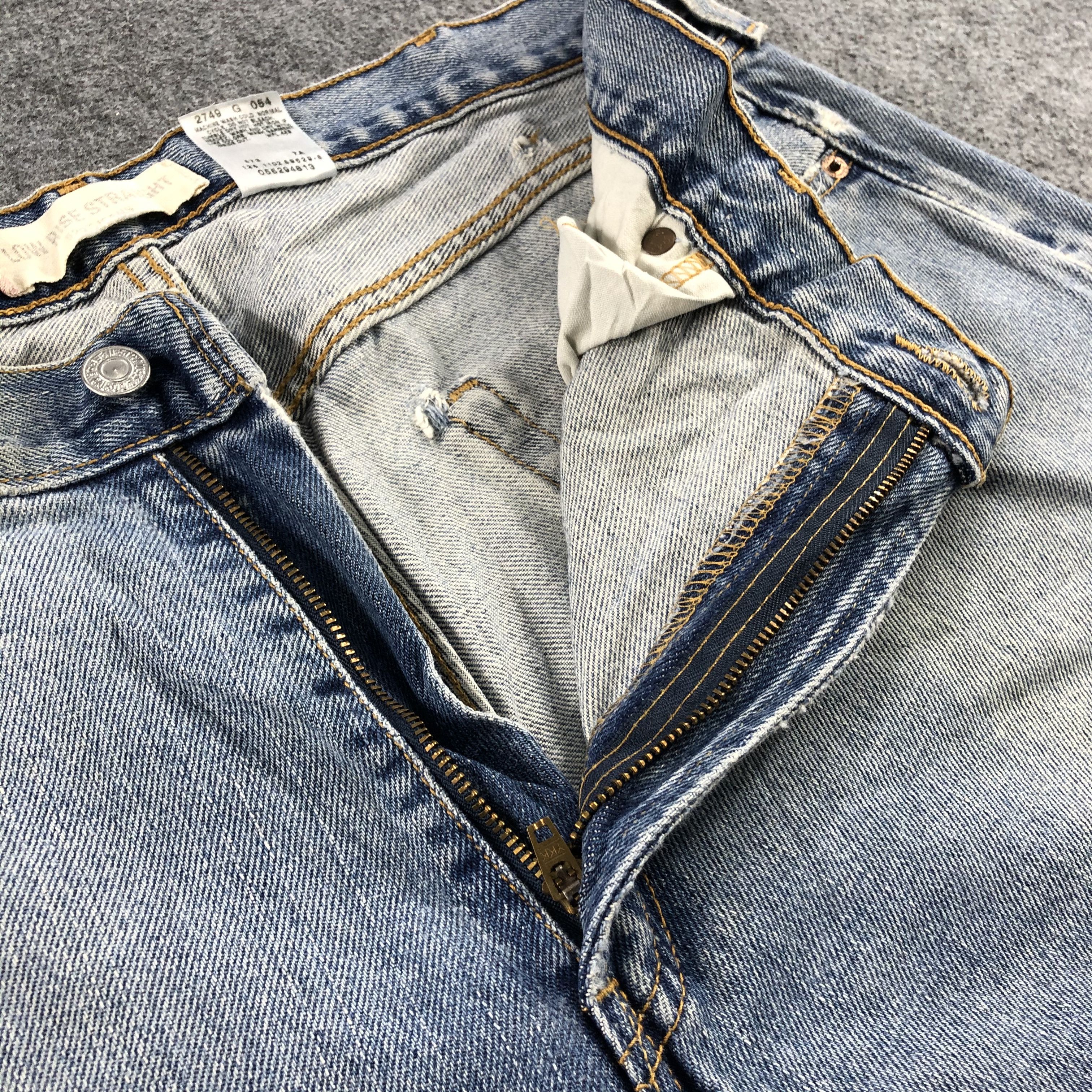 Levi's Vintage Blue Wash Levis 529 Jeans-J2341 Size US 38 / EU 54 - 11 Thumbnail