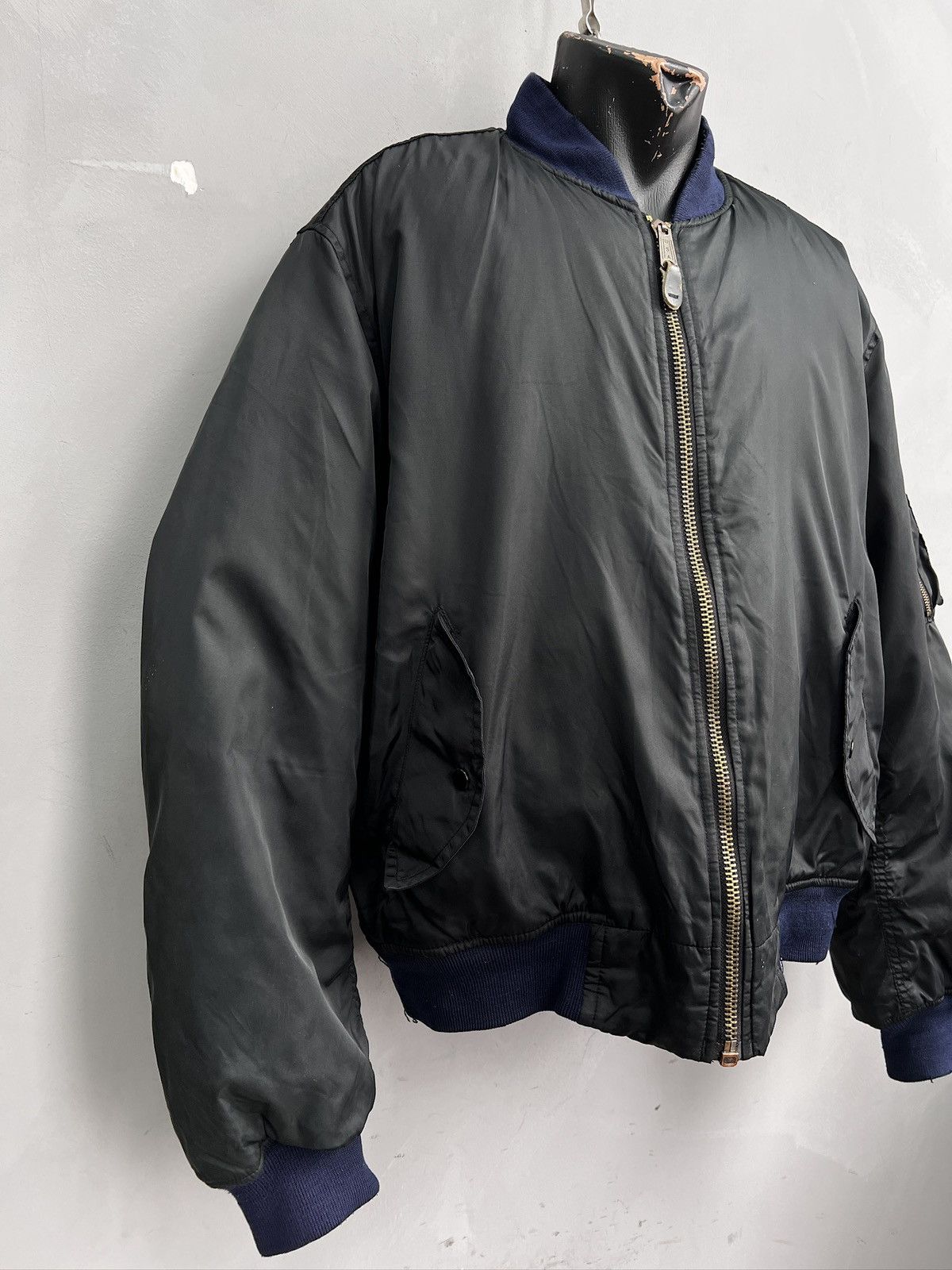 Schott Schott style ma 1 Bomber jacket y2k style hype Size US L / EU 52-54 / 3 - 4 Thumbnail