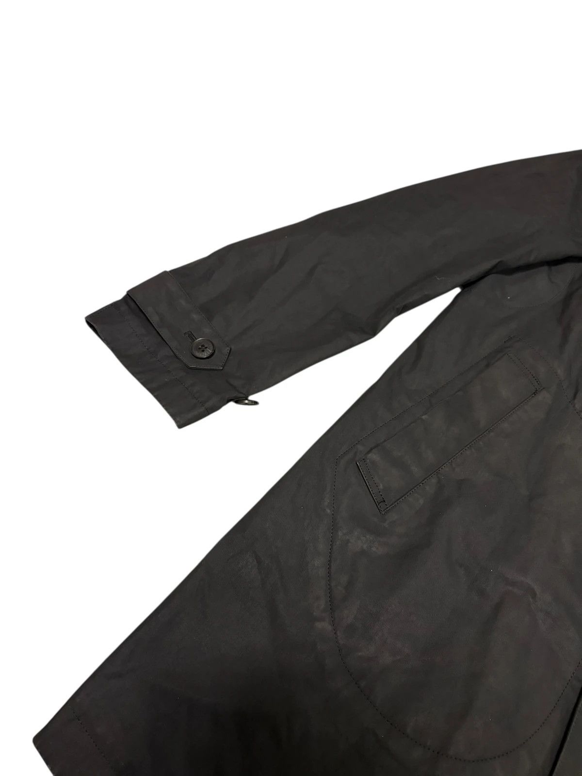 Burberry Burberry Black Label black denim trench coat Size US S / EU 44-46 / 1 - 4 Thumbnail