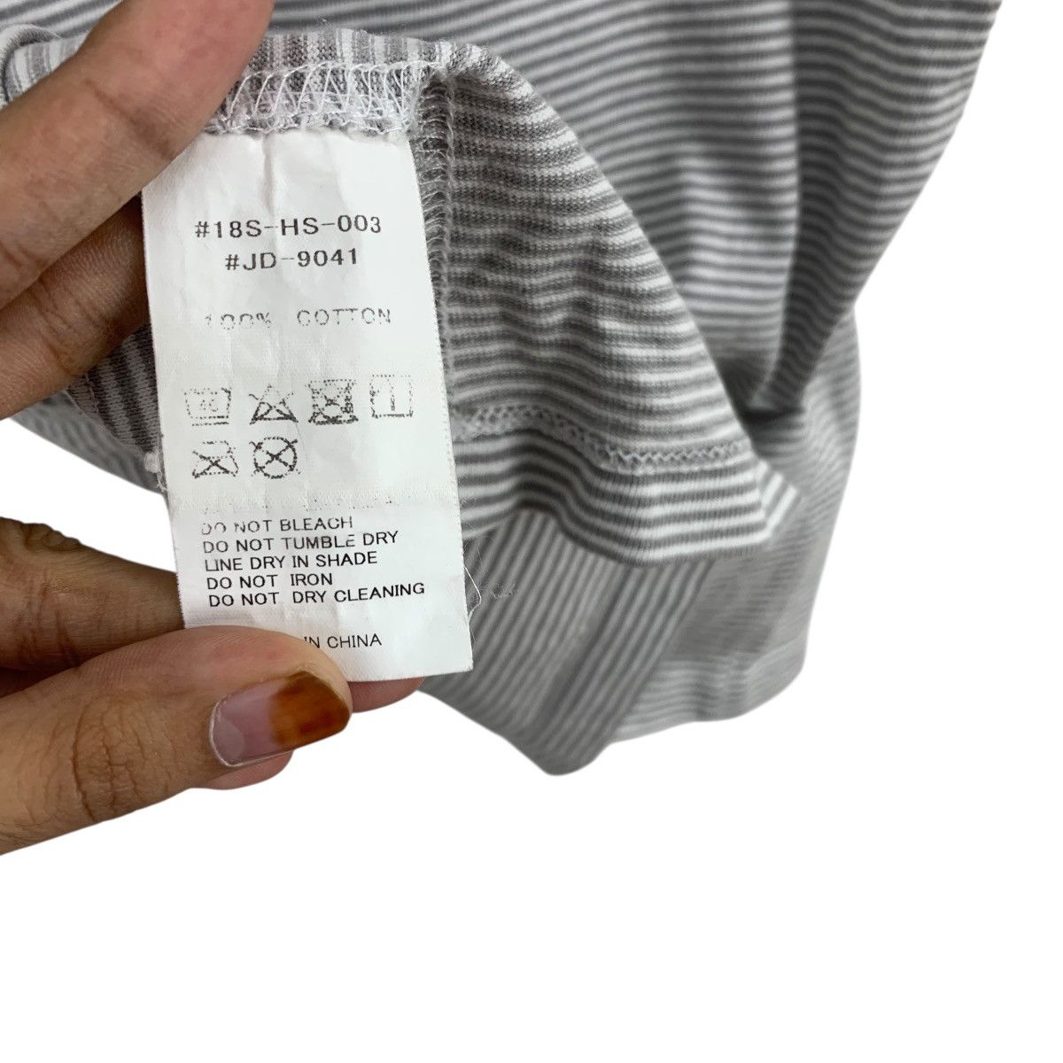 Danton DANTON FRANCE Vetements De Travail Striped Pocket Tee Shirt Size S / US 4 / IT 40 - 7 Thumbnail