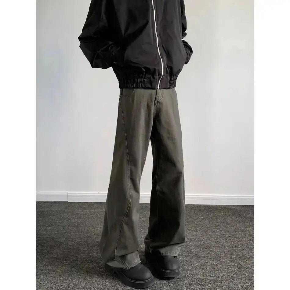 Japanese Brand Retro casual high street loose jeans Size US 32 / EU 48 - 3 Thumbnail