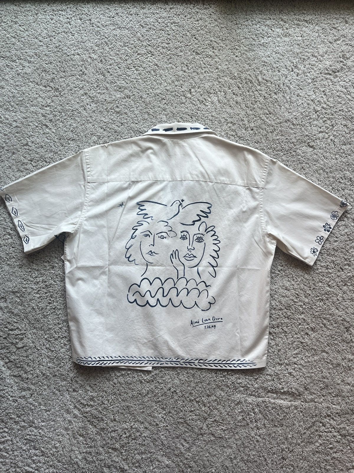 Aime Leon Dore Lesvos Cropped Camp Shirt | Grailed
