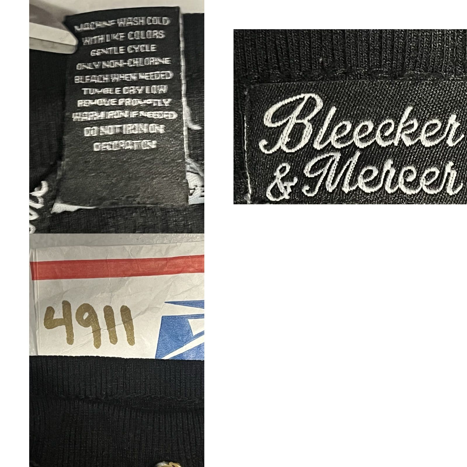 Vintage Mercer Bleecker & Mercer Cotton Bermuda Shorts Black Mens Large Size US 33 - 9 Thumbnail