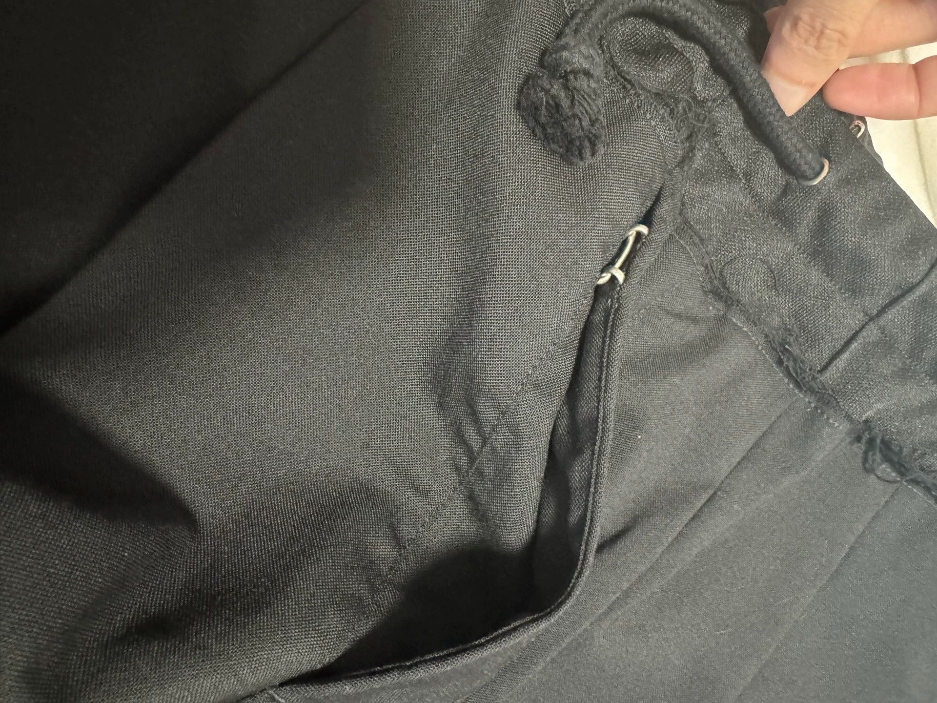 MM6 MM6 Black Wide Double Pleat Wool Trousers 46 Size US 30 / EU 46 - 8 Thumbnail
