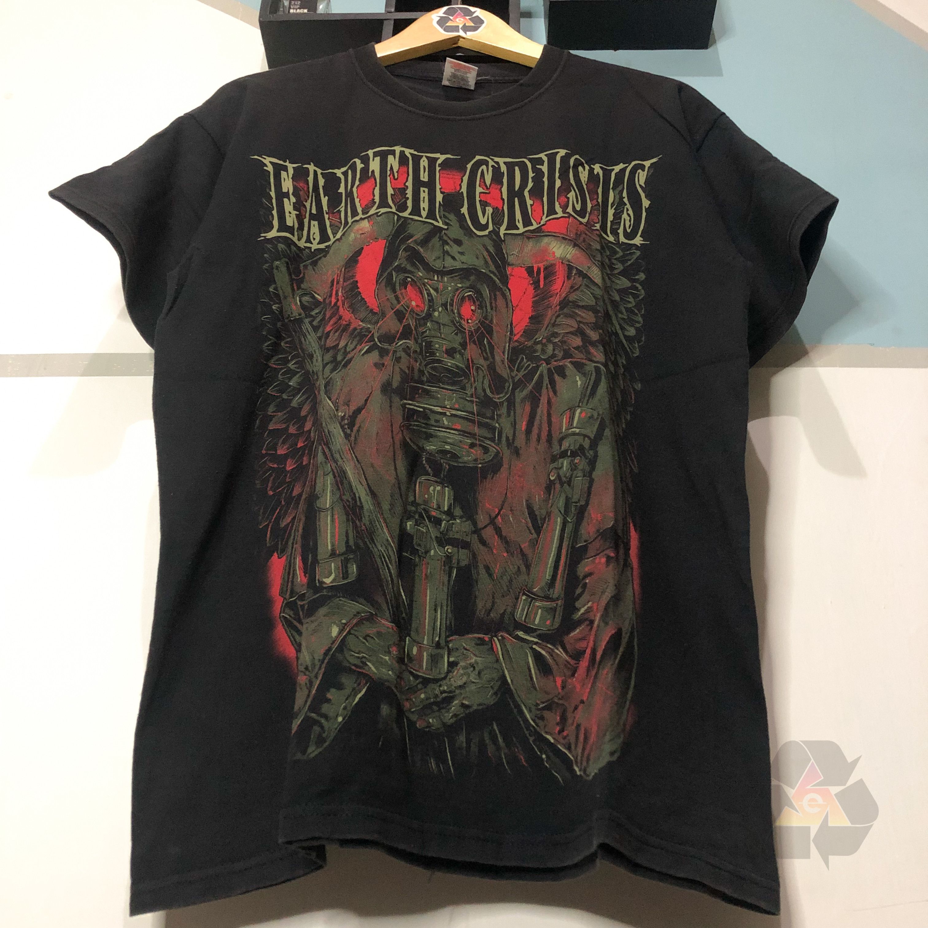 Band Tees Vintage Earth Crisis Total War T-Shirt Size US L / EU 52-54 / 3 - 4 Thumbnail