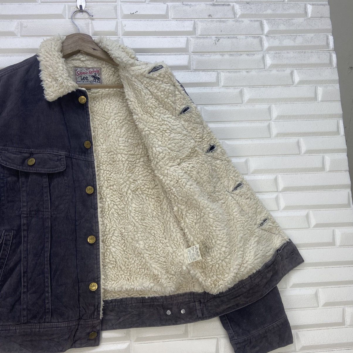 Lee Vintage Lee Storm Rider Corduroy Sherpa Trucker Jacket Size US S / EU 44-46 / 1 - 12 Thumbnail