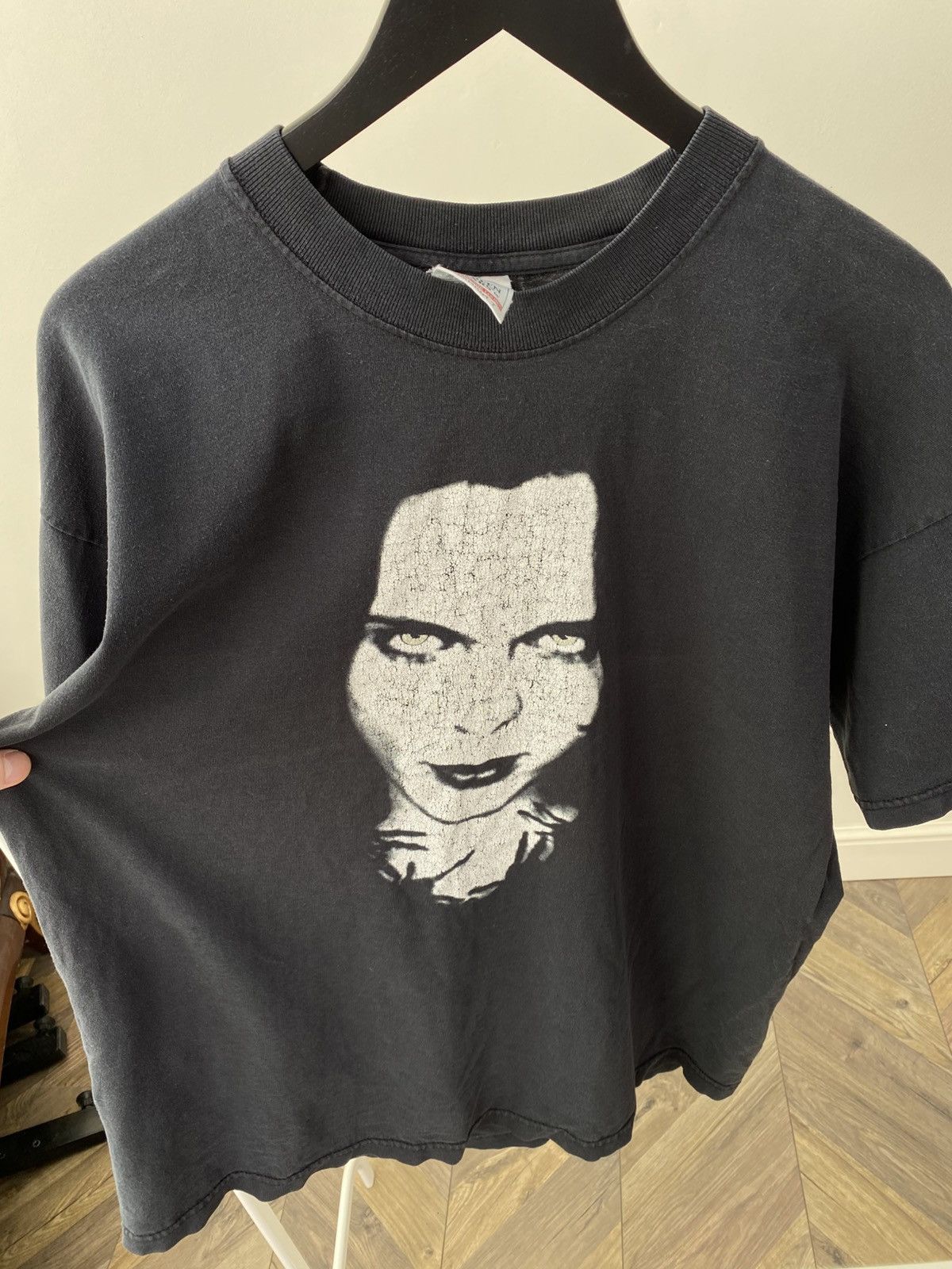 Marilyn Manson Vintage Marilyn Manson style Rare Faded T-Shirt Size US XL / EU 56 / 4 - 6 Thumbnail