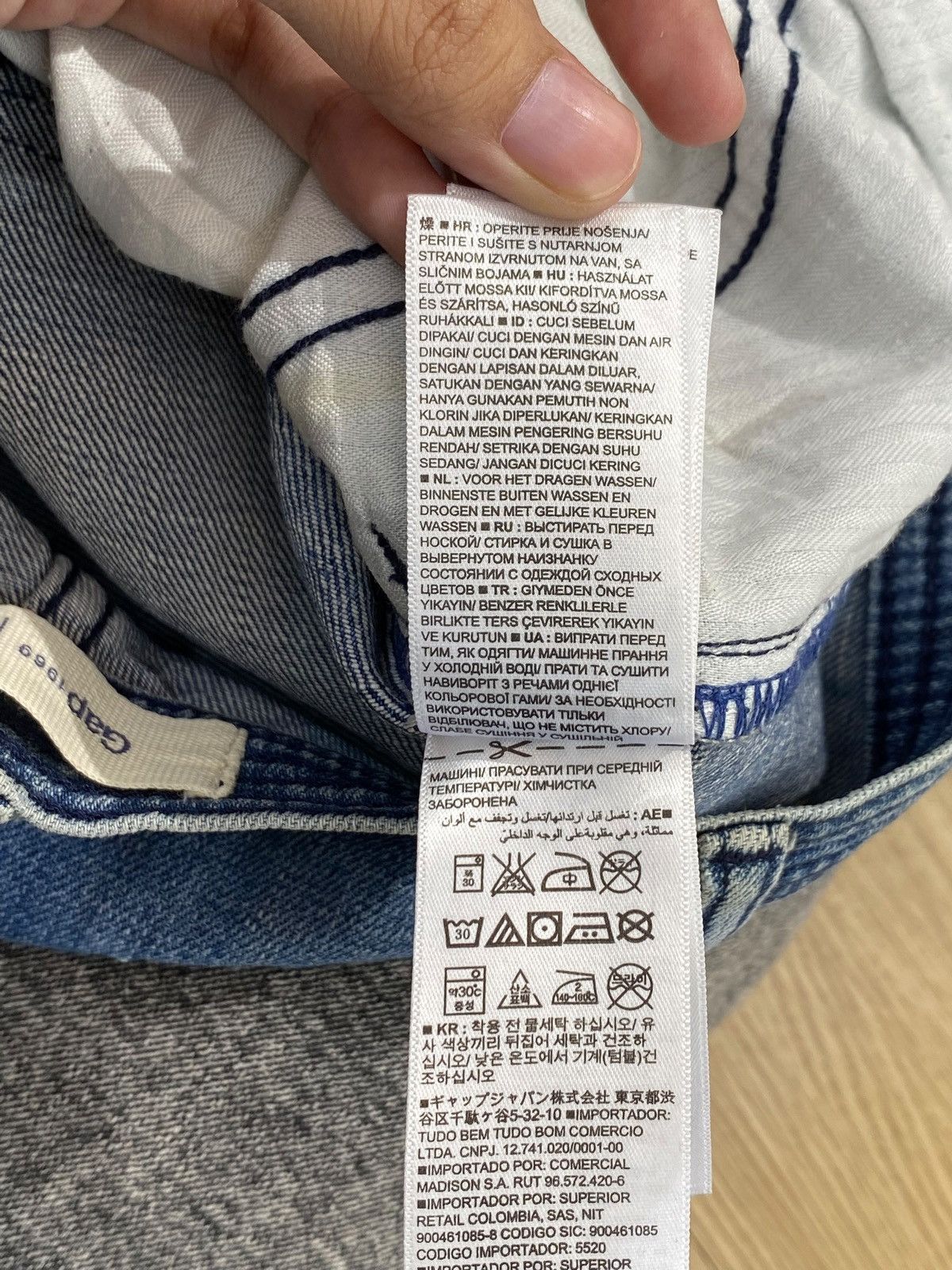 Gap Gap Brand Baggy Jeans Faded Wash Style Size US 28 / EU 44 - 16 Thumbnail