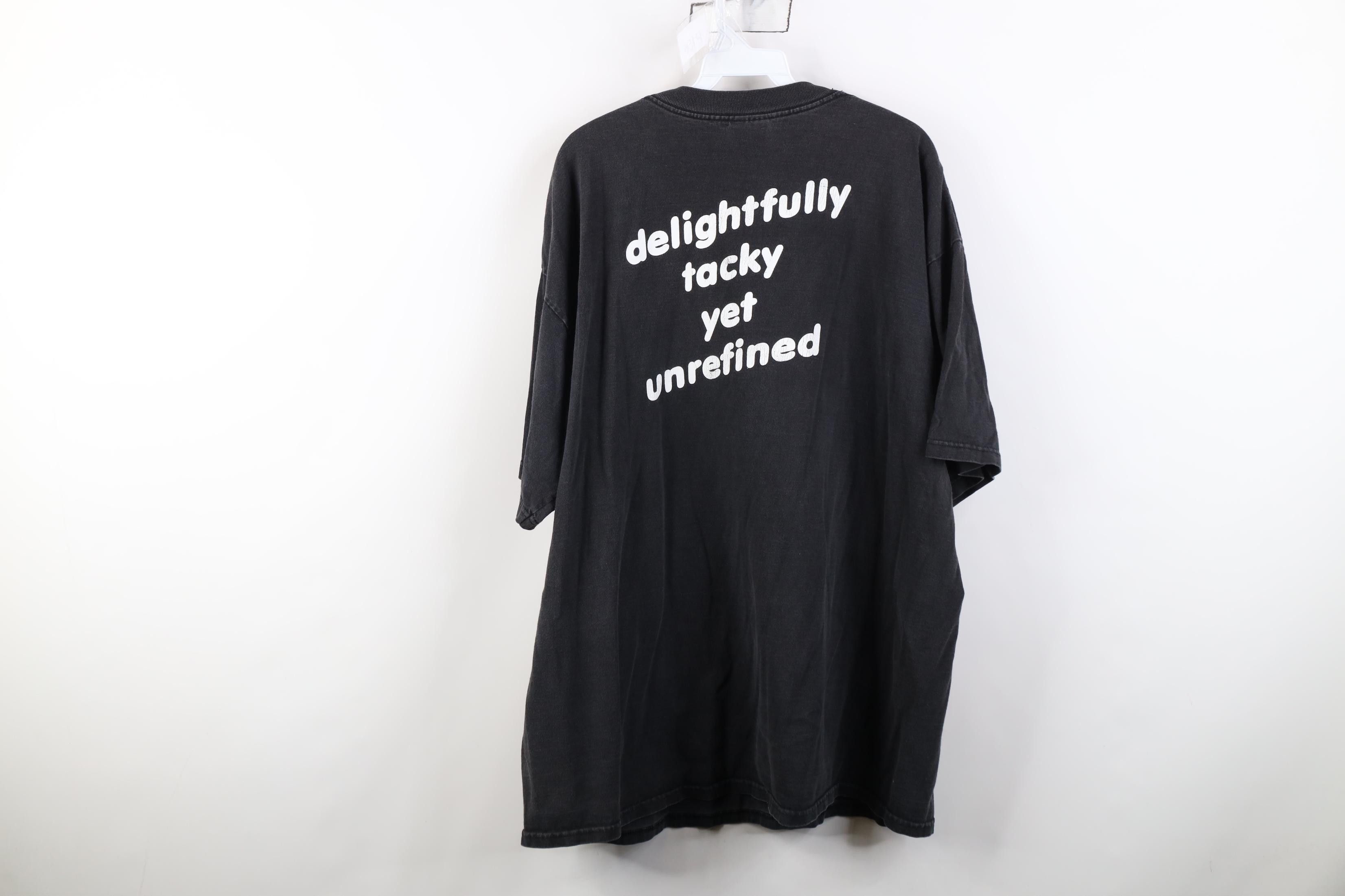 Vintage Vintage 90s Spell Out Hooters Orlando Florida T-Shirt Black Size US XXL / EU 58 / 5 - 12 Thumbnail