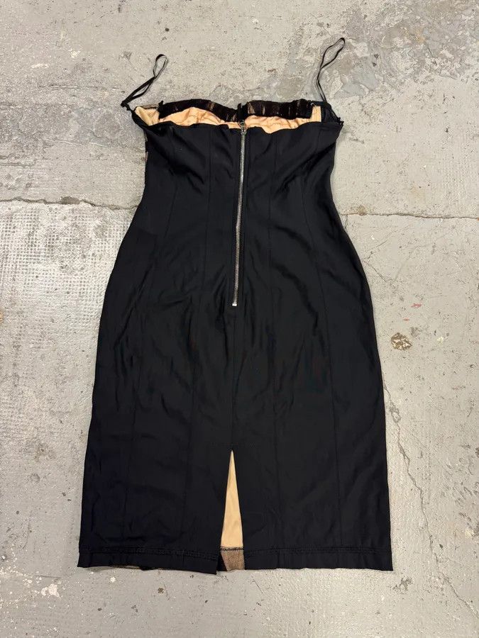 Dolce & Gabbana × Vintage Dolce & Gabbana Black Sun Mesh Dress Size M / US 6-8 / IT 42-44 - 6 Thumbnail