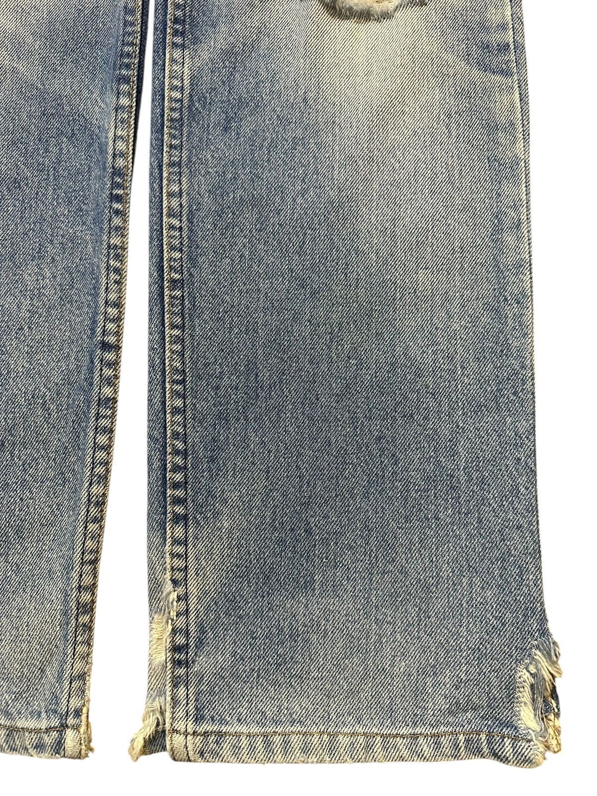 Levi's Vintage Usa 80s Levis 510 Light Wash Faded Distressed Jeans Size US 29 - 8 Thumbnail