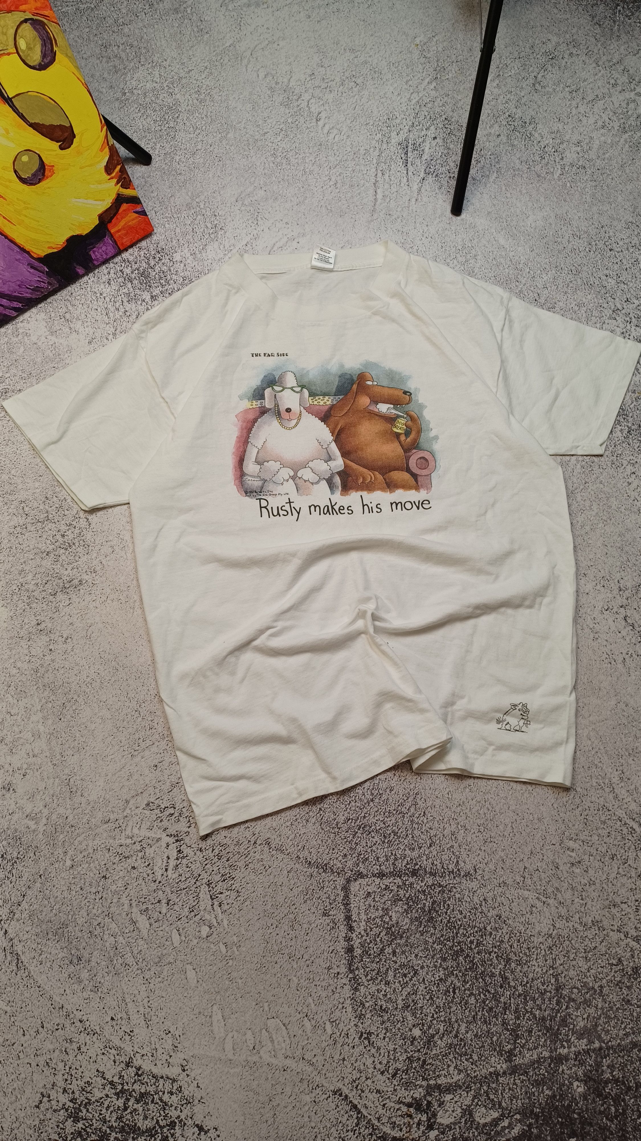 Other Vintage 80s The Far Side Humor T Shirt Size US XL / EU 56 / 4 - 1 Thumbnail