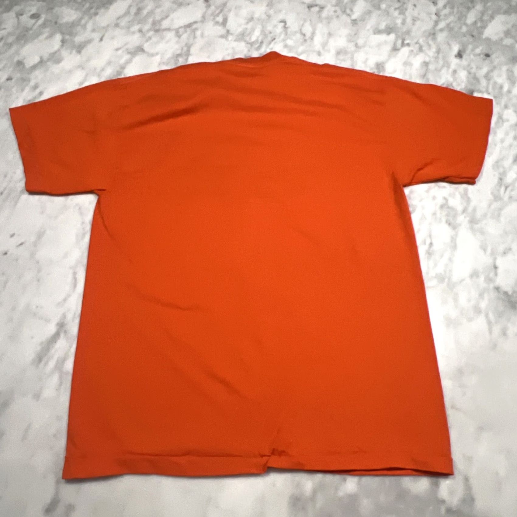 Peanuts VINTAGE Reese's Peanut Butter Cups T Shirt L Orange 90s Single Stitch Mens Size US L / EU 52-54 / 3 - 4 Thumbnail