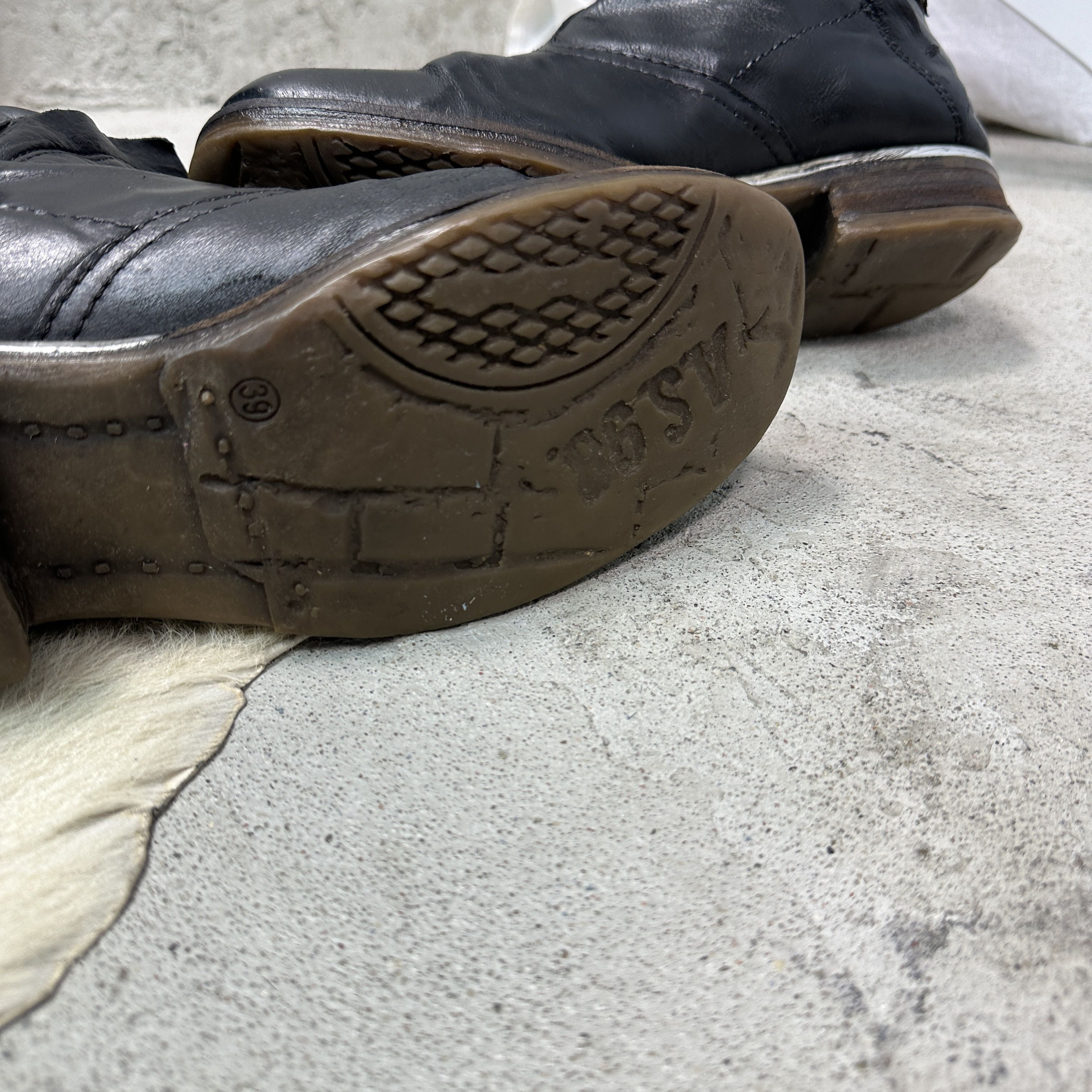 A.S.98 Vintage Avant Garde Leather A.S.98 Airstep Pirate Boots Y2K Size US 9 / IT 39 - 7 Thumbnail