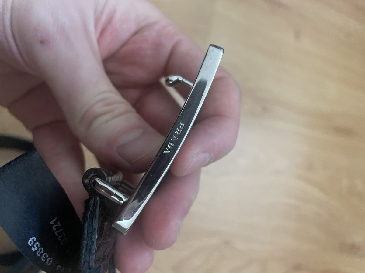 Prada Prada SS05 cowboy belt Size ONE SIZE - 8 Thumbnail