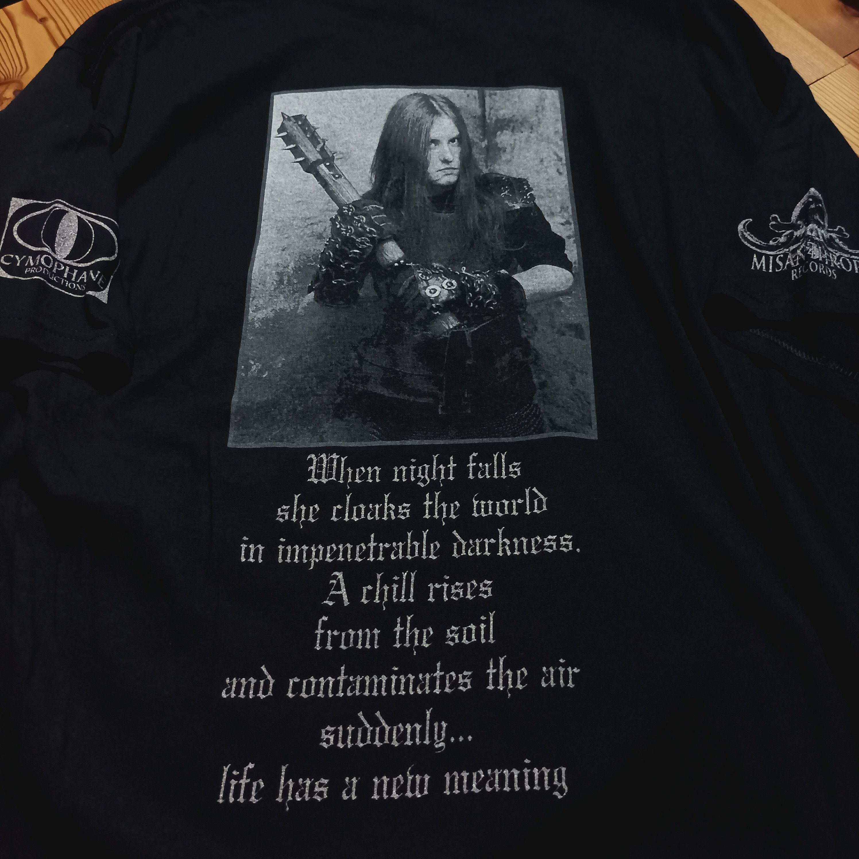 Vintage Aske/Demo Burzum 2006 t-shirt Size US XL / EU 56 / 4 - 4 Thumbnail