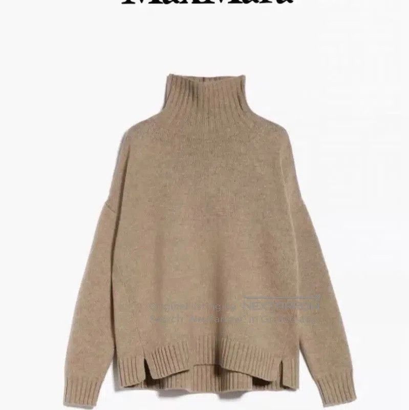 Max Mara MaxMara Blue Wool Blend Pullover Sweater . Size S / US 4 / IT 40 - 6 Thumbnail