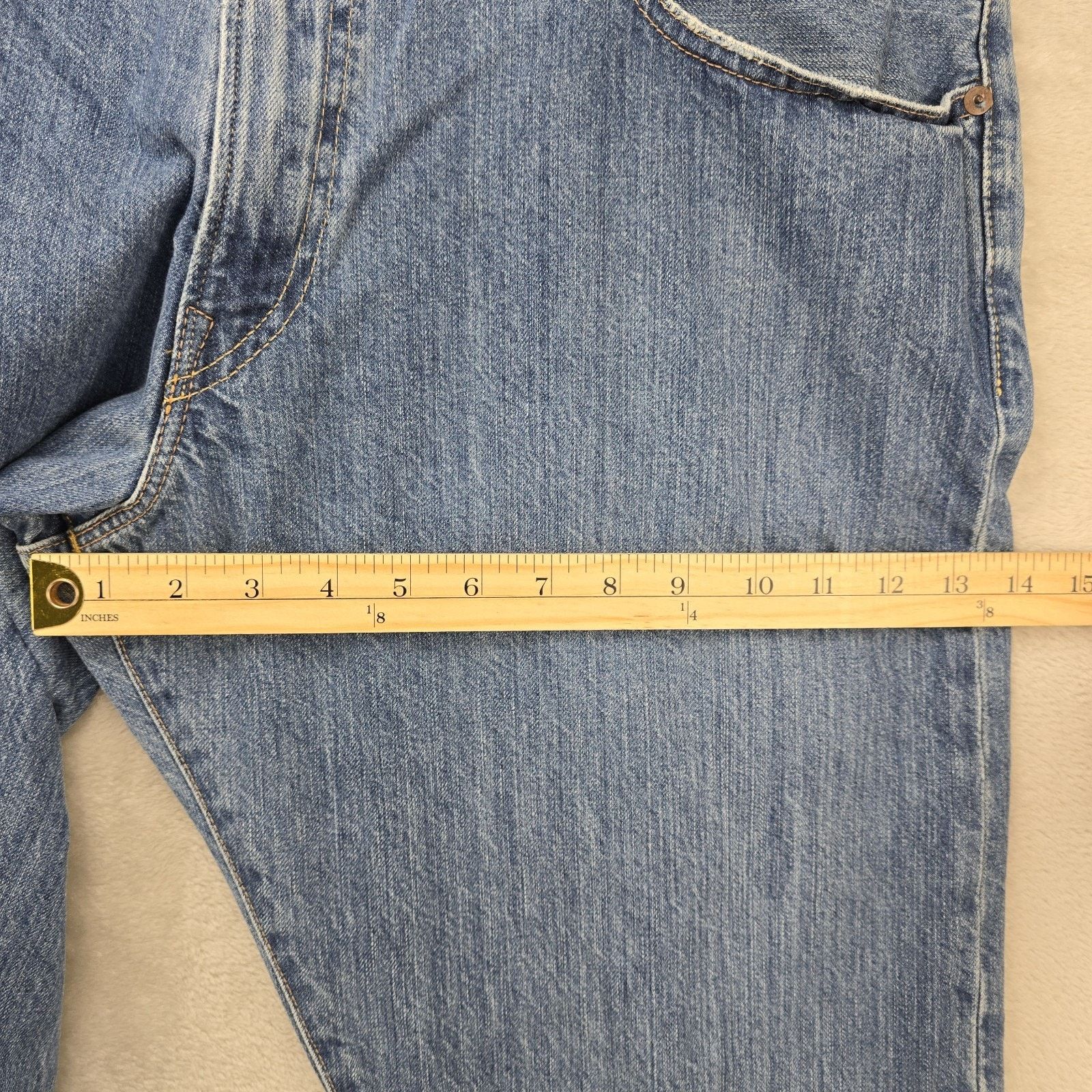 Polo Ralph Lauren Polo Ralph Lauren Hampton Relaxed Jeans 38x34 (Fits 38x32) Size US 38 / EU 54 - 15 Thumbnail