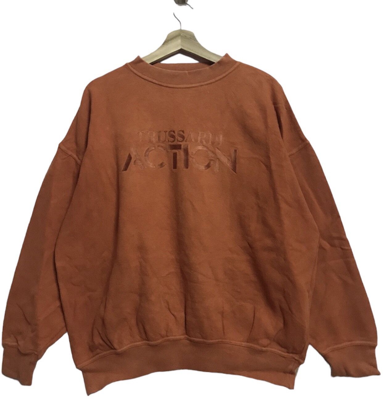 Trussardi Trussardi Sweatshirt Crewneck Pullover Size US L / EU 52-54 / 3 - 1 Thumbnail