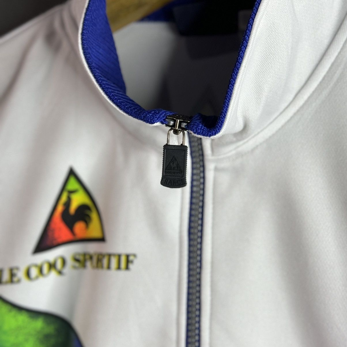 Le Coq Sportif Vintage Le Coq Sportif Y2K Rainbow Retro Track Jacket Size US M / EU 48-50 / 2 - 4 Thumbnail