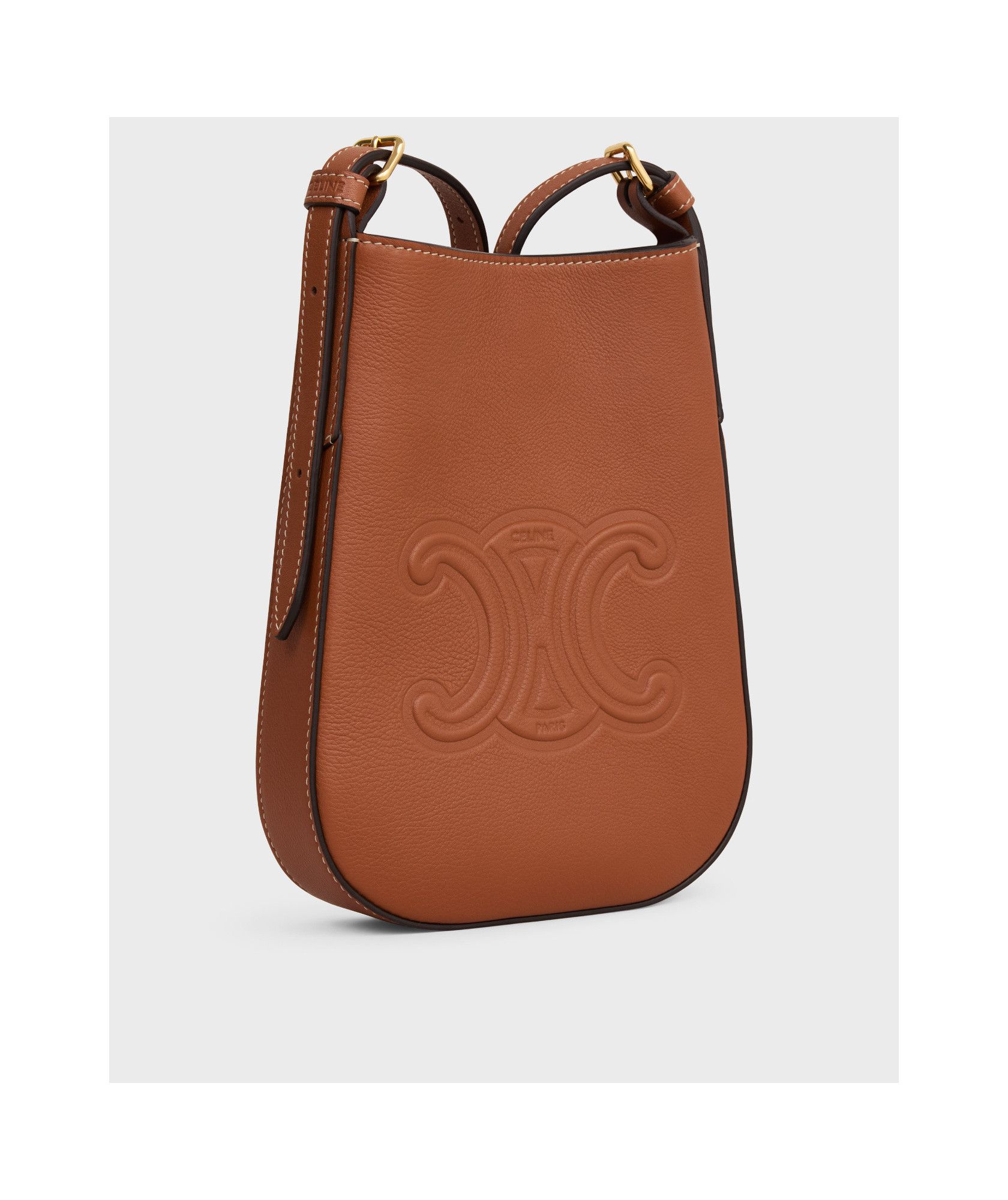 Celine o1bcso1str0126 10M753GB7 Size: OS / Heloise Bag in Tan Size ONE SIZE - 4 Thumbnail