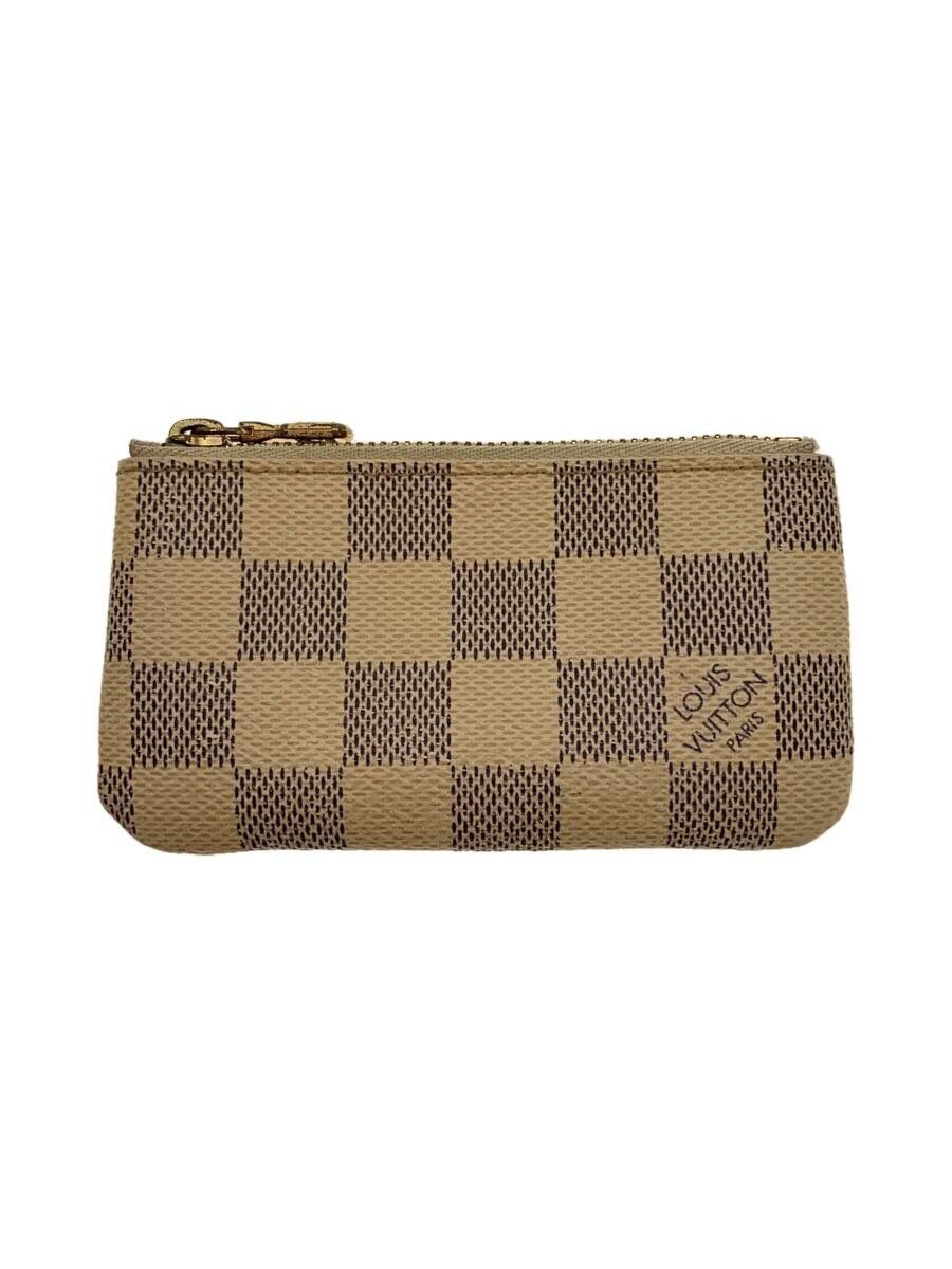 Louis Vuitton Louis Vuitton Damier Azur Pochette Clé White Size ONE SIZE - 1 Thumbnail