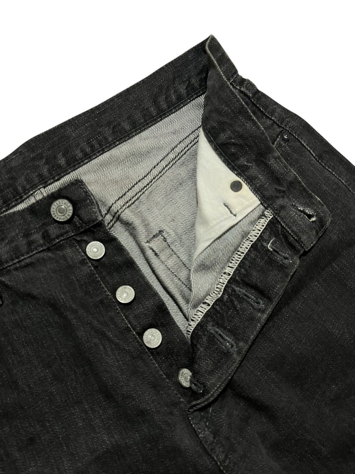 Designer × Japanese Brand × Vintage TABLOID NEWS JAPANESE BRAND NON SELVEDGE JEANS Size US 32 / EU 48 - 5 Thumbnail