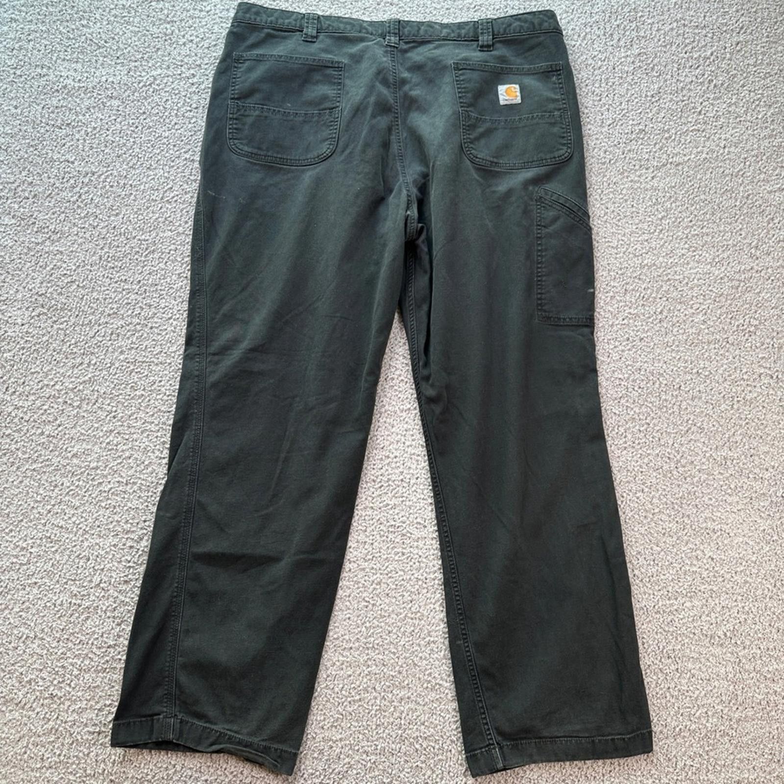 Carhartt Carhartt BN2291M Work Pants Men 42x32 Black Rugged Flex Size US 42 / EU 58 - 2 Thumbnail