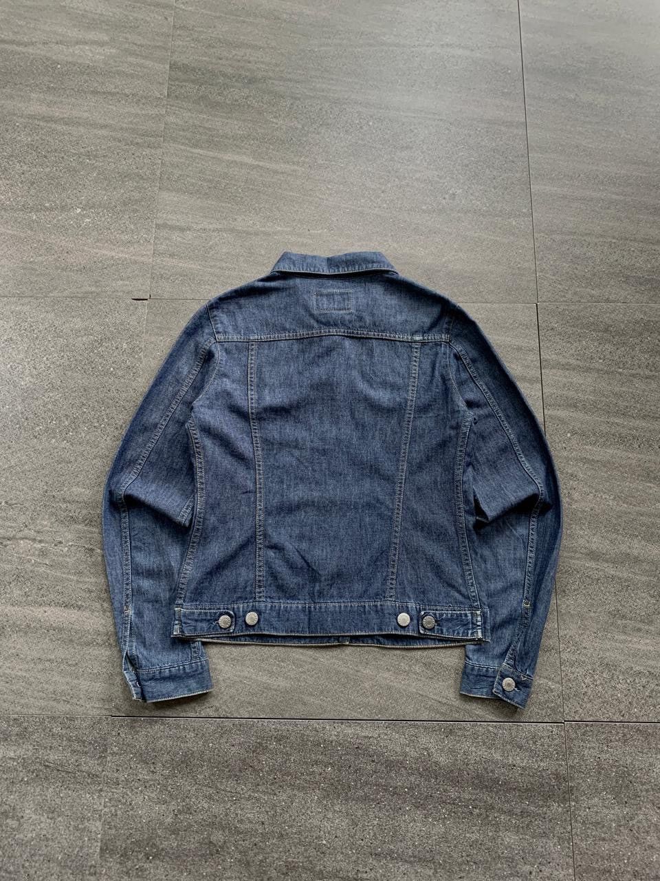 Helmut Lang FREE TAX! 1998 Light Denim Trucker Jacket Size US XS / EU 42 / 0 - 4 Thumbnail