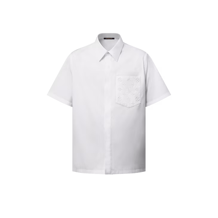Monogram Pocket Short-Sleeved Shirt